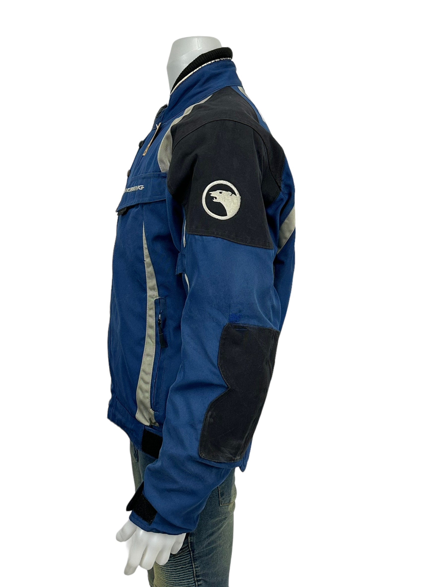 เสื้อขี่มอเตอร์ไซด์( มือสอง) F 010: อก 50" ยาว 25" (XL) **BERING**