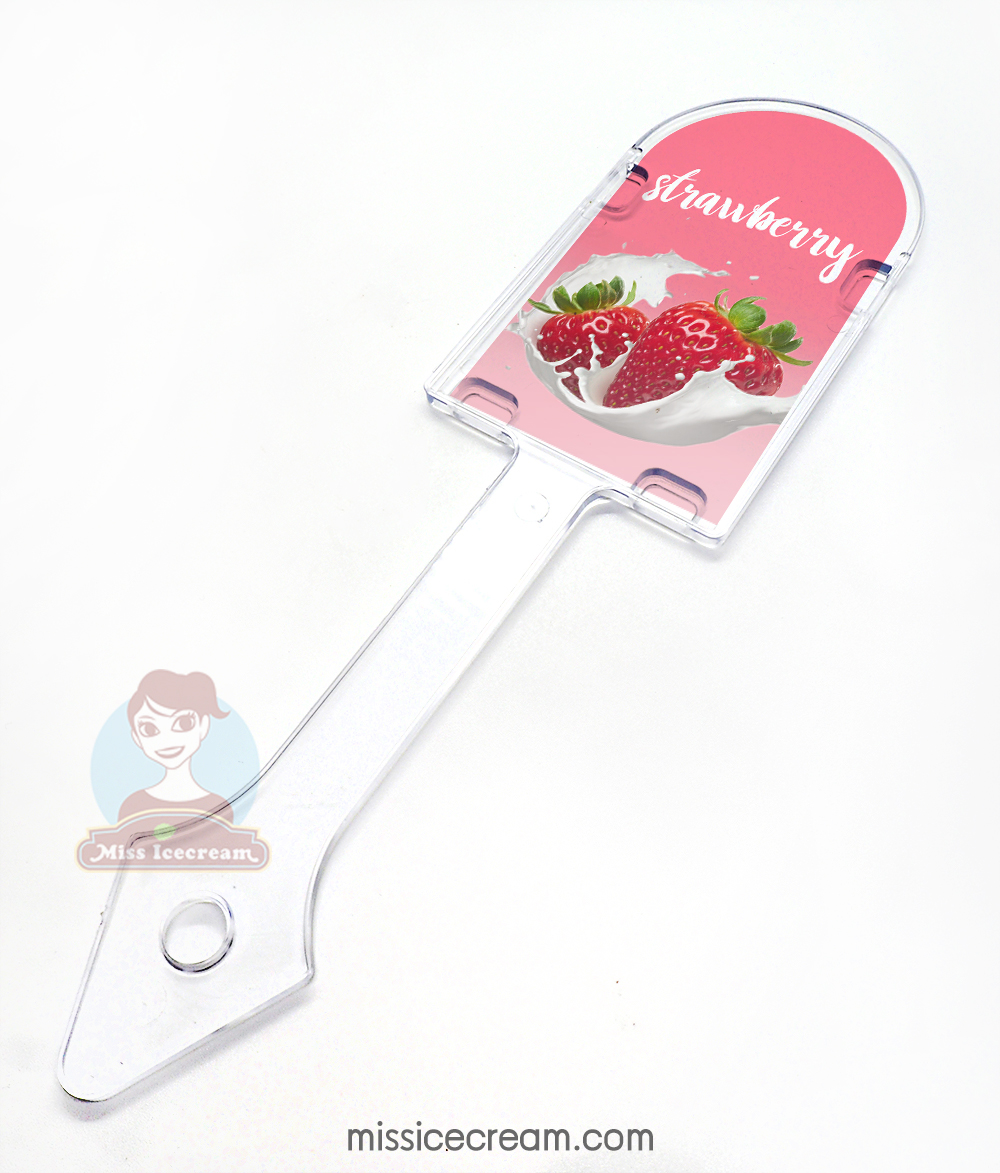 PMS ป้ายบอกรสทรงไอศกรีมแท่ง Gelato Marker Pop