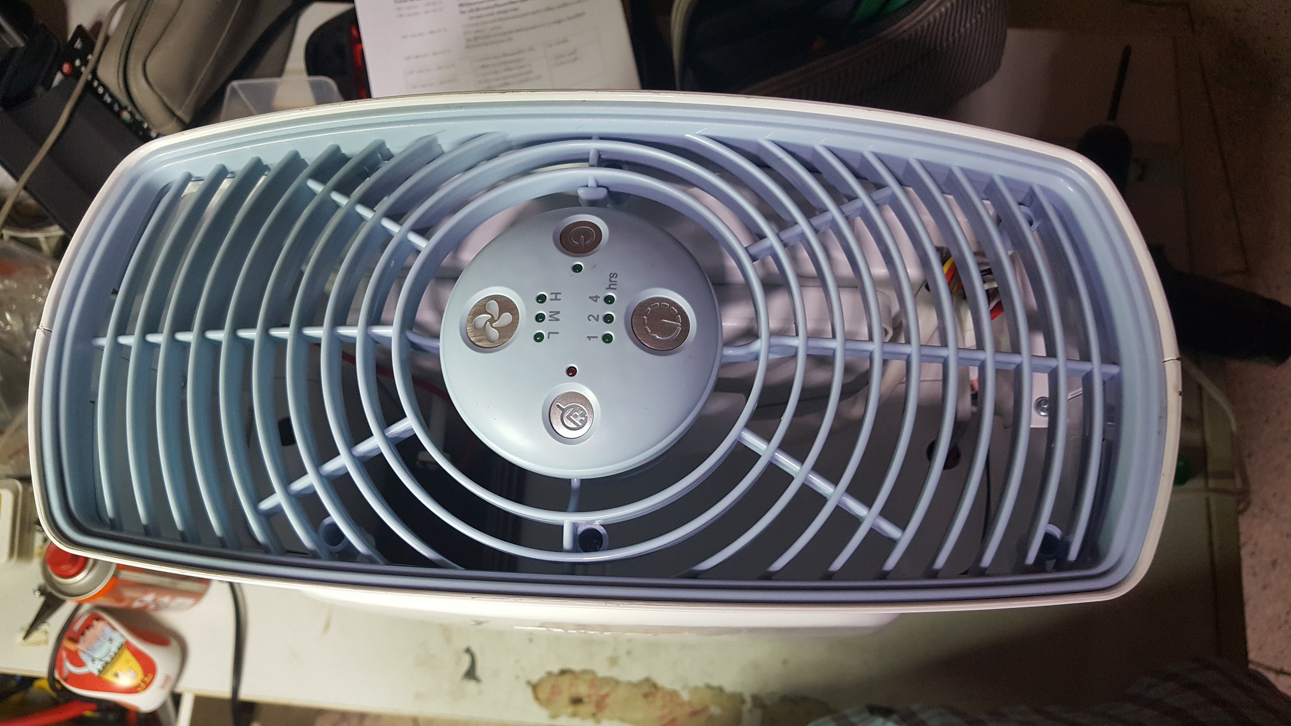 ซ่อมเครื่องฟอกอากาศ ยี่ห้อ 3M รุ่น CHIMSPD-01UCR-1 อาการลมไม่ออกมอเตอร์ไม่ทำงาน