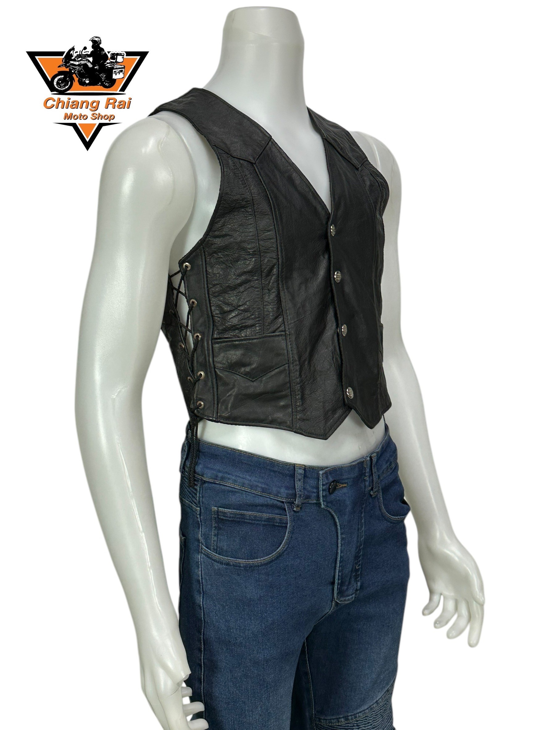 เสื้อขี่มอเตอร์ไซด์( มือสอง) RCSA 968 : อก 40" ยาว 20" (S) **Harley Davidson**