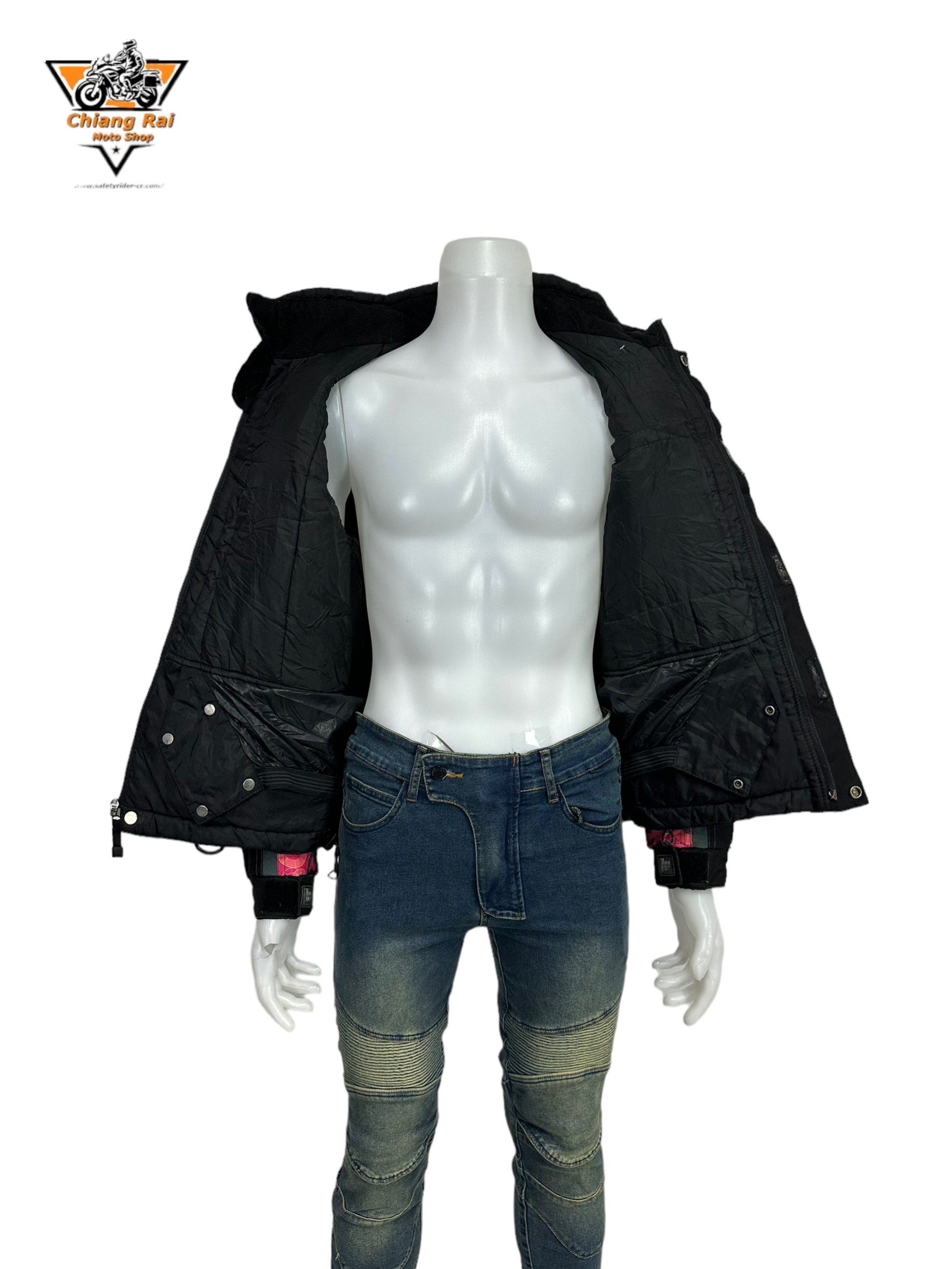 เสื้อขี่มอเตอร์ไซด์( มือสอง) RCSA 783 : อก 46" ยาว 24" (L) niussi