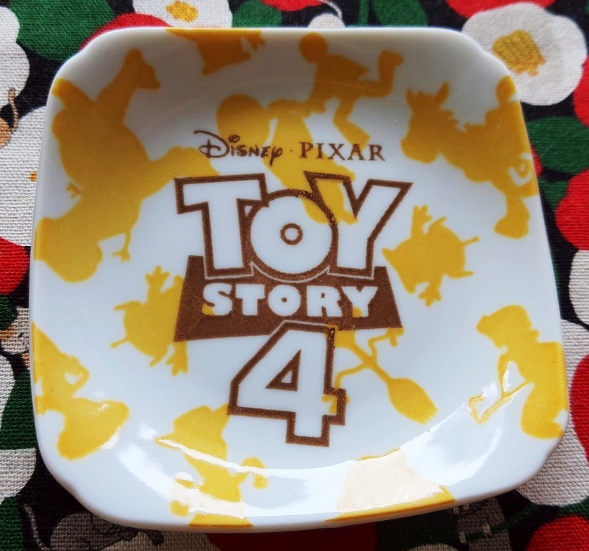 Disney Toy Story จาน ขนม จานเซรามิก ทอยสตอรี่ จากญี่ปุ่น Size : 9.5 cm