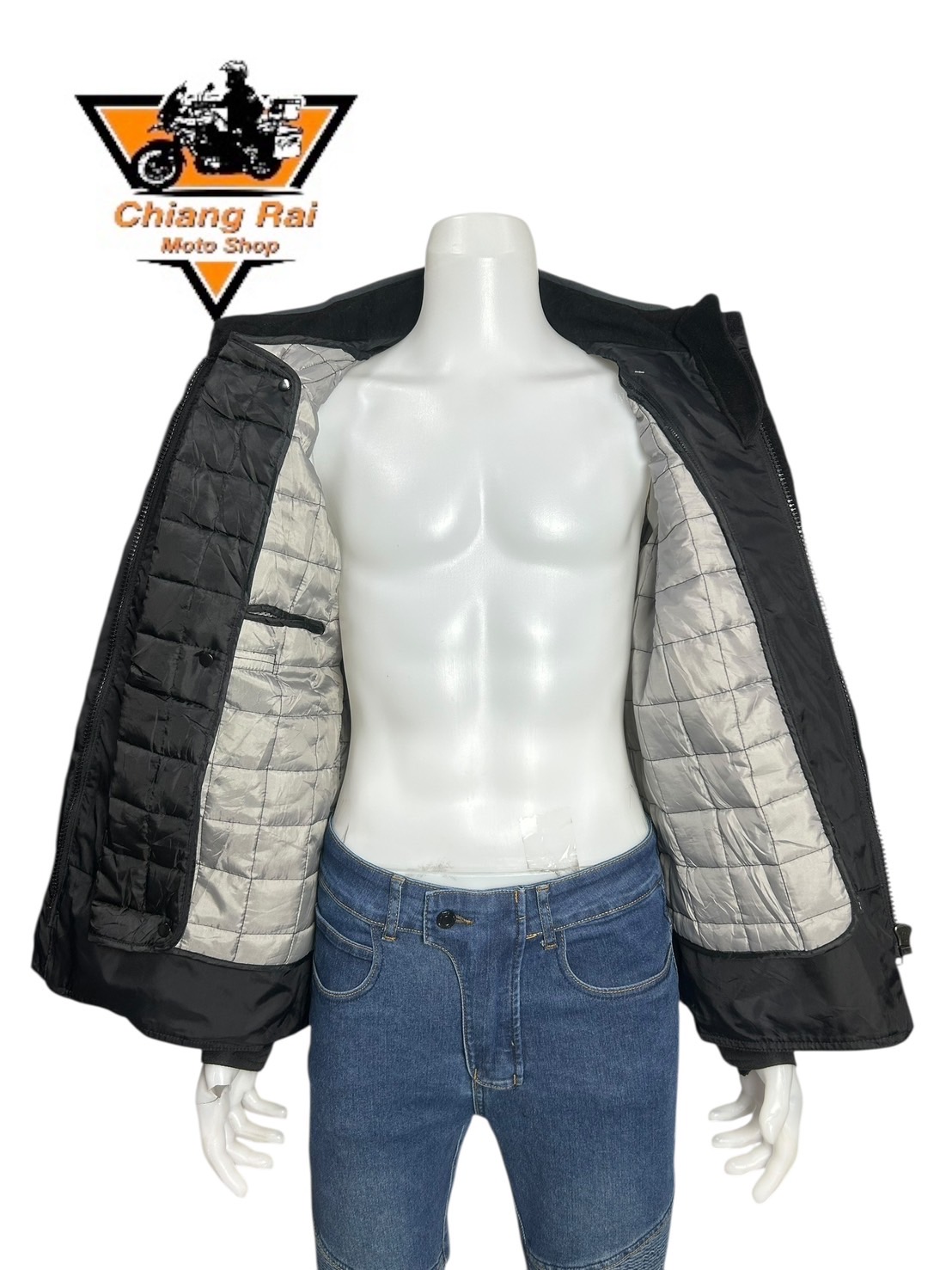 เสื้อขี่มอเตอร์ไซด์( มือสอง) CRTA 760 อก 52" ยาว 29 (XL) **MacAdam**