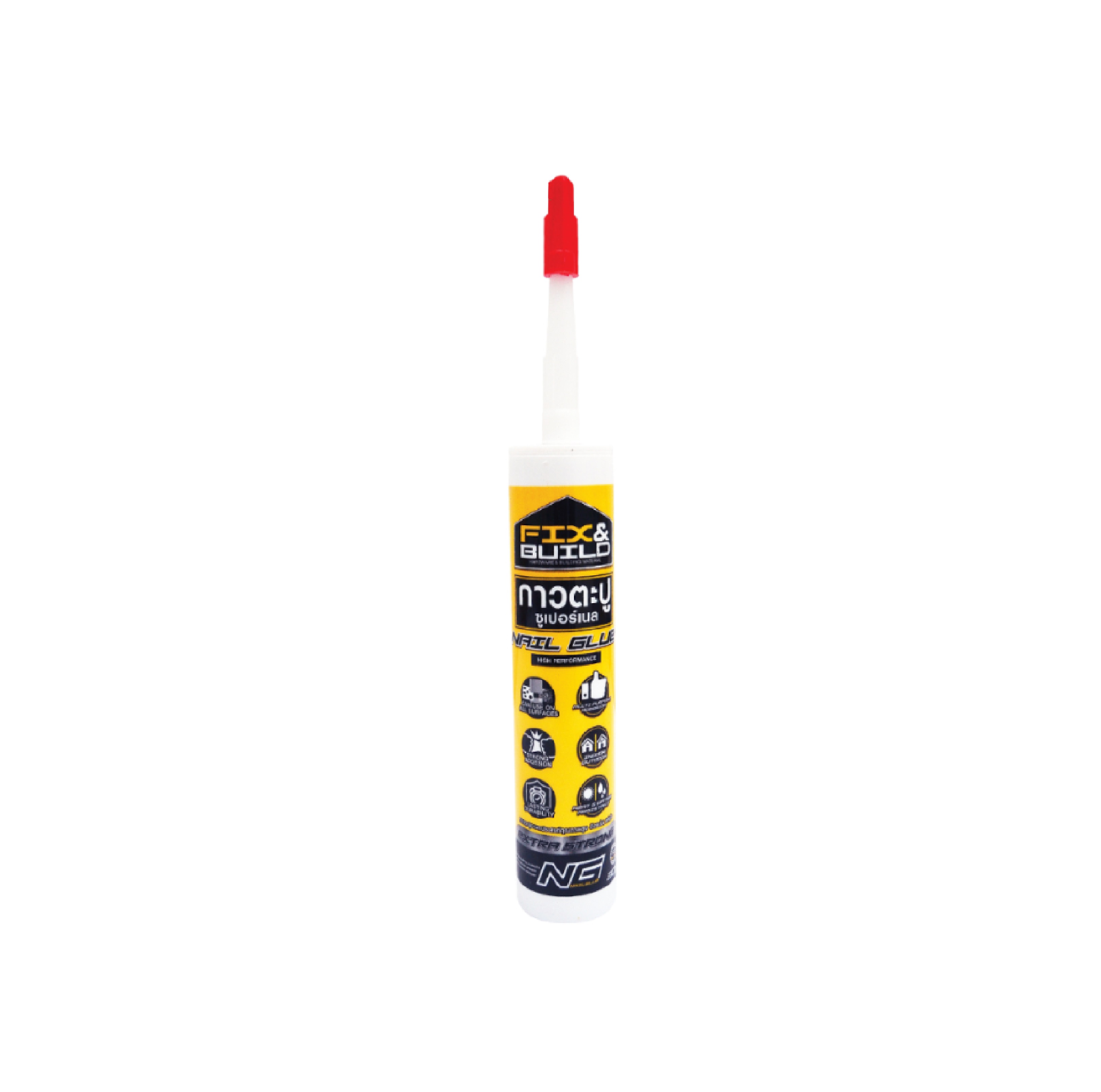 ซิลิโคน ไร้กลิ่นกันเชื้อรา S82 FIX&BUILD+