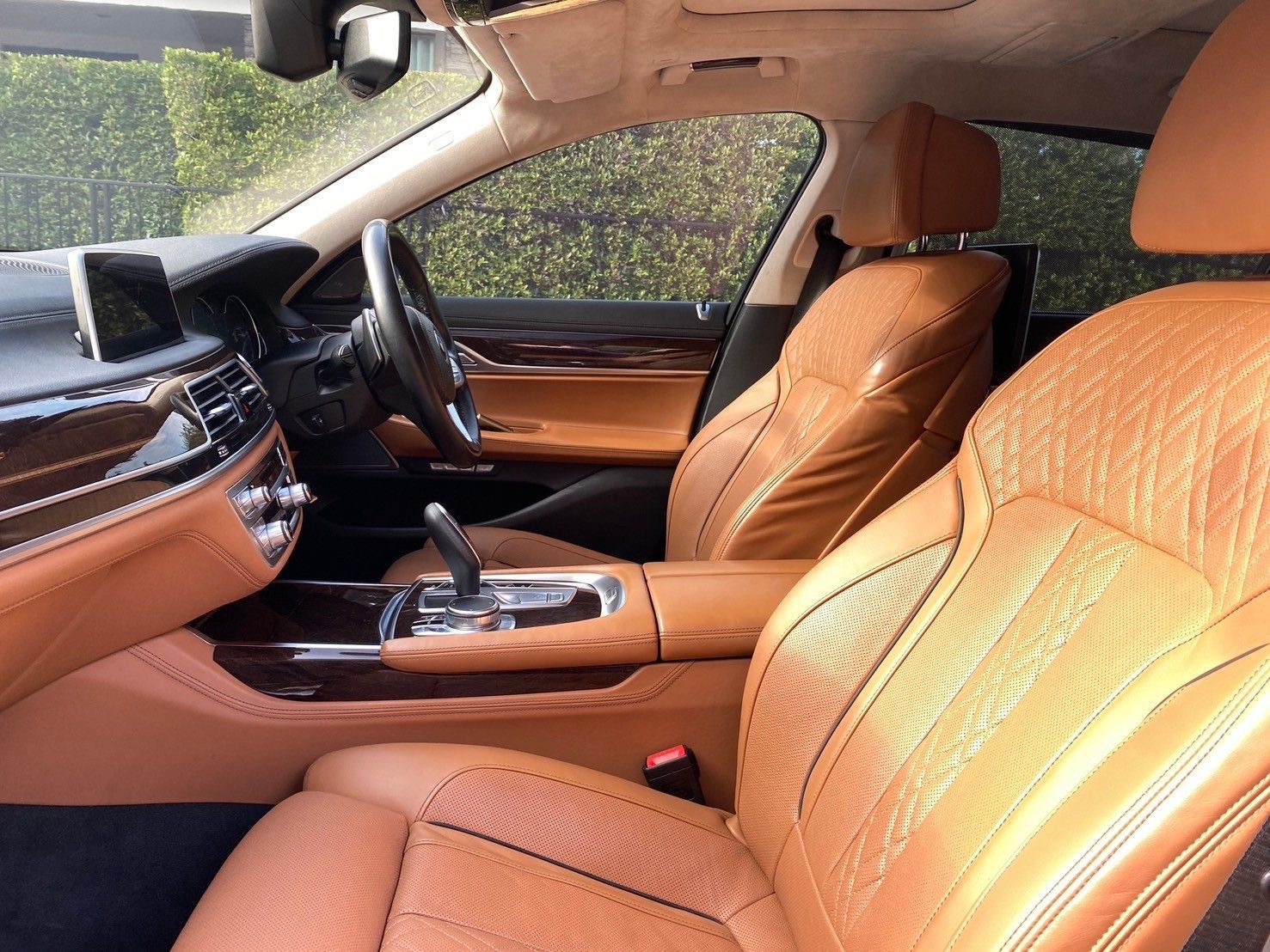BMW 740LI สีดำ ปี 2016