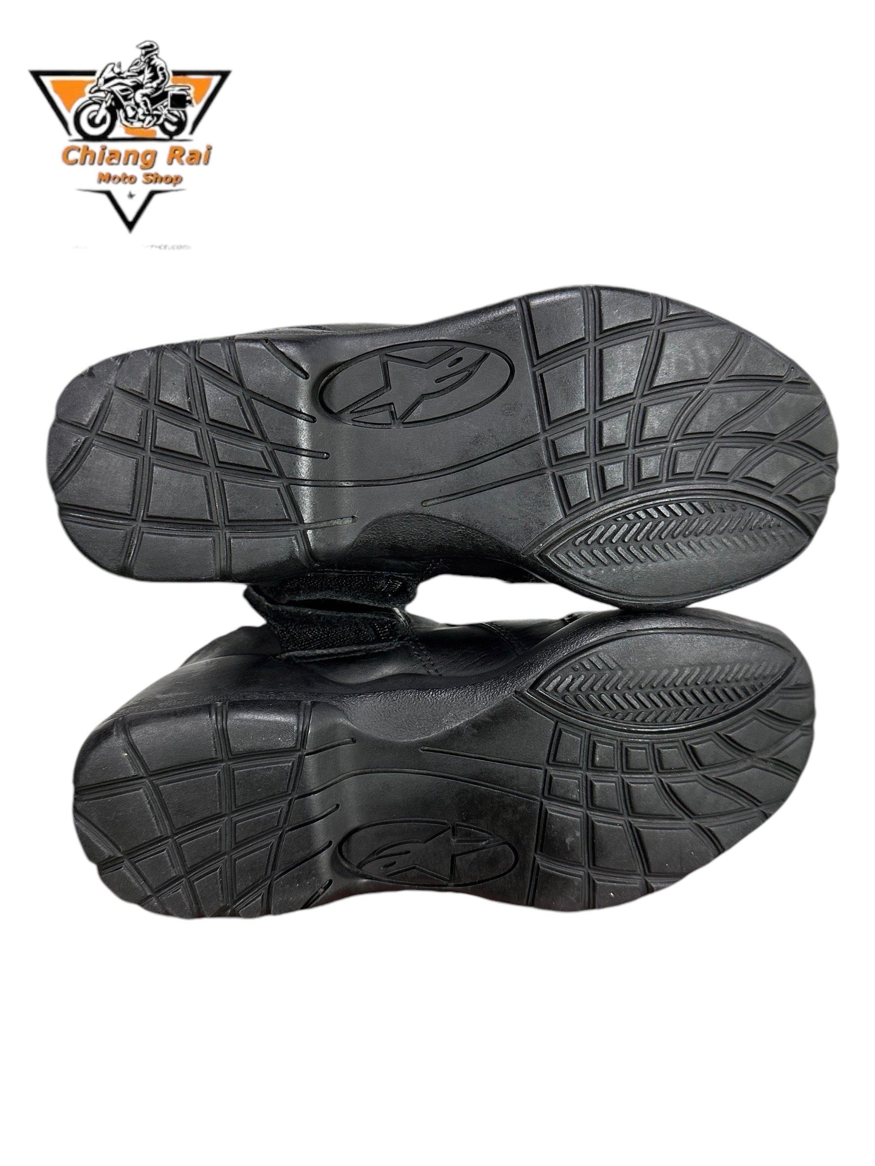 รองเท้าขี่มอเตอร์ไซด์( มือสอง) RCBS-787 Size ขนาดจากป้าย 38:EUR / 5.5:UK / 24:Cm.(alpinestars)