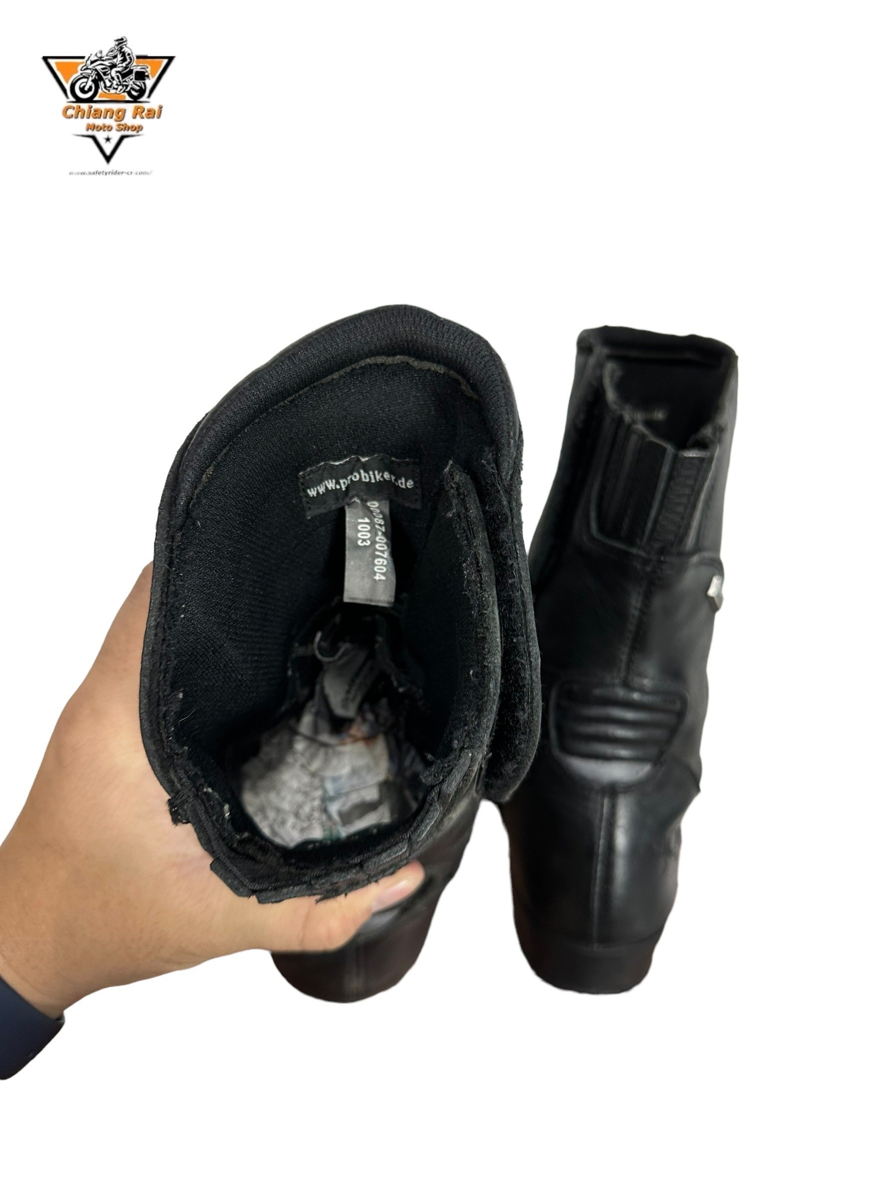 รองเท้าขี่มอเตอร์ไซด์( มือสอง) RCBS-623 Size ขนาดจากป้าย 39:EUR / 6:UK / 24.1:Cm.(PROBKER)