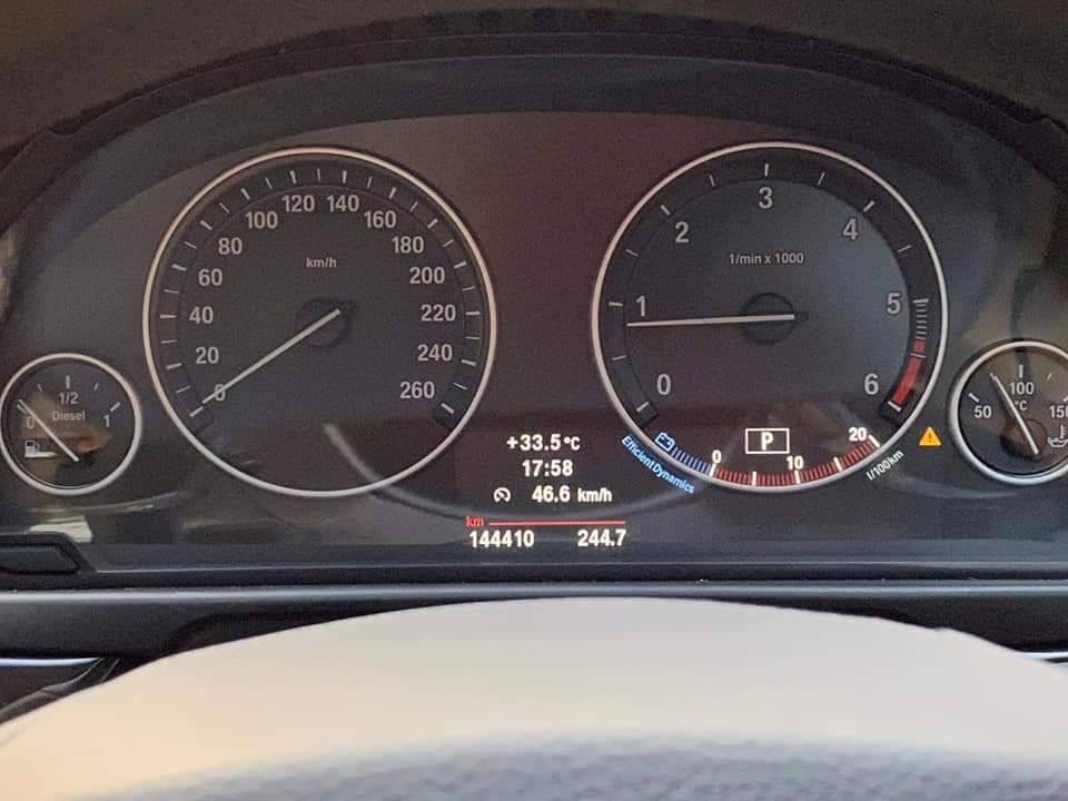 Bmw 520d ปี 2012 ดีเซล