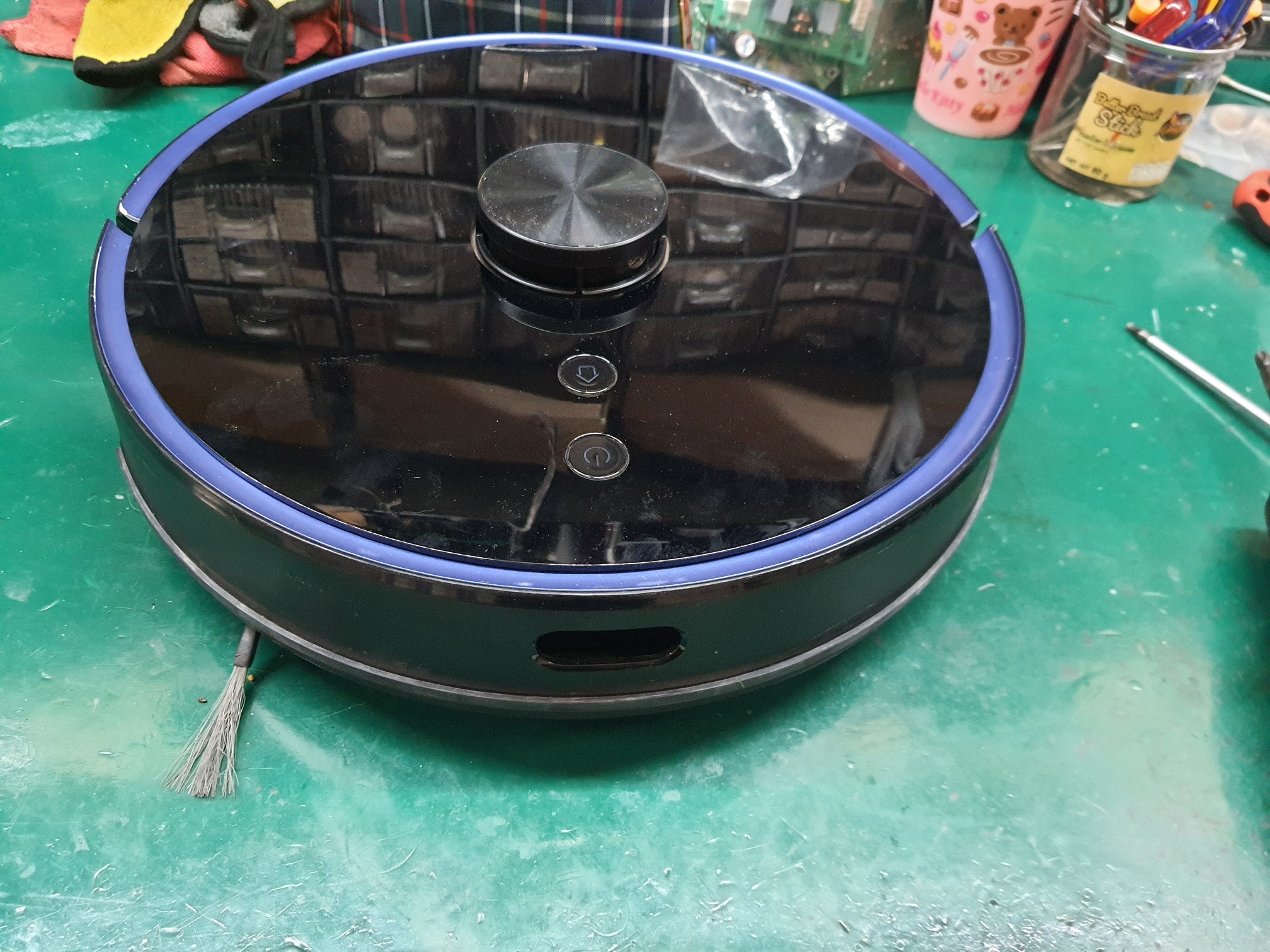 ซ่อมหุ่นยนต์ดูดฝุ่น ยี่ห้อ VIOMI รุ่น S9 อาการเครื่องไม่ทำงาน