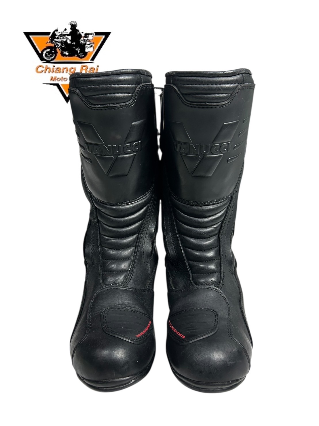 รองเท้าขี่มอเตอร์ไซด์( มือสอง) RCBT-030 Size ขนาดจากป้าย 39:EUR / 6:UK / 24.5:Cm.(Vanucci)