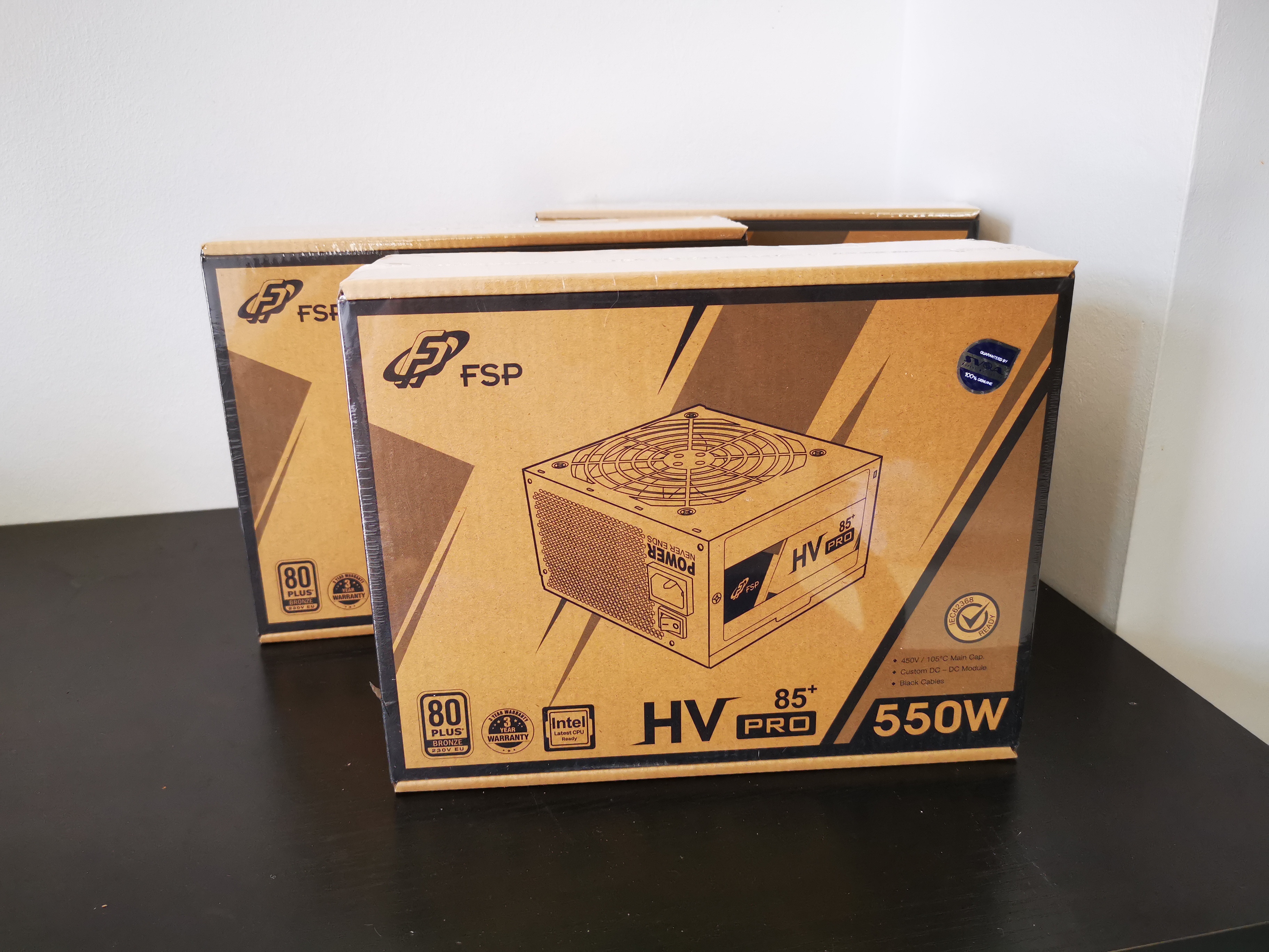 FSP HV PRO 85+ 550W (80+ BRONZE)