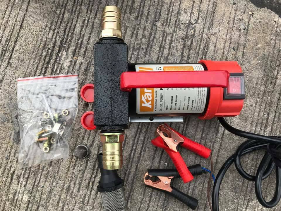 KANTO เครื่องสูบน้ำ สูบน้ำมัน ใช้แบต 12v