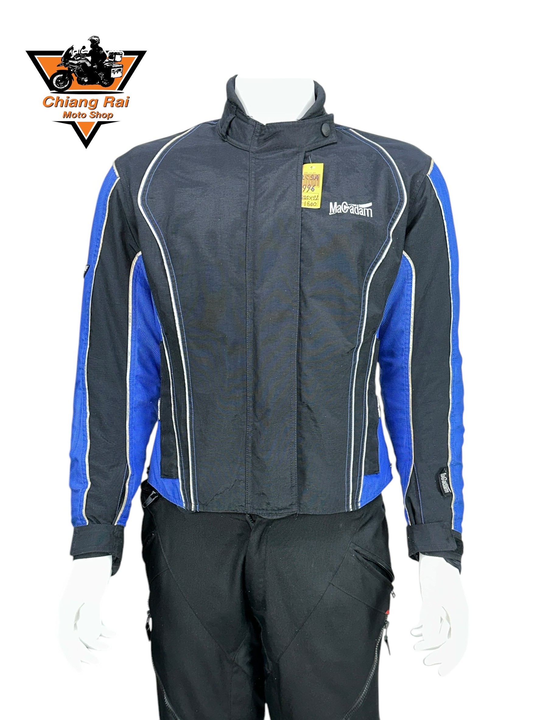 เสื้อขี่มอเตอร์ไซด์( มือสอง) RCSA 996 : อก 44" ยาว 21" (M) **Macadam**