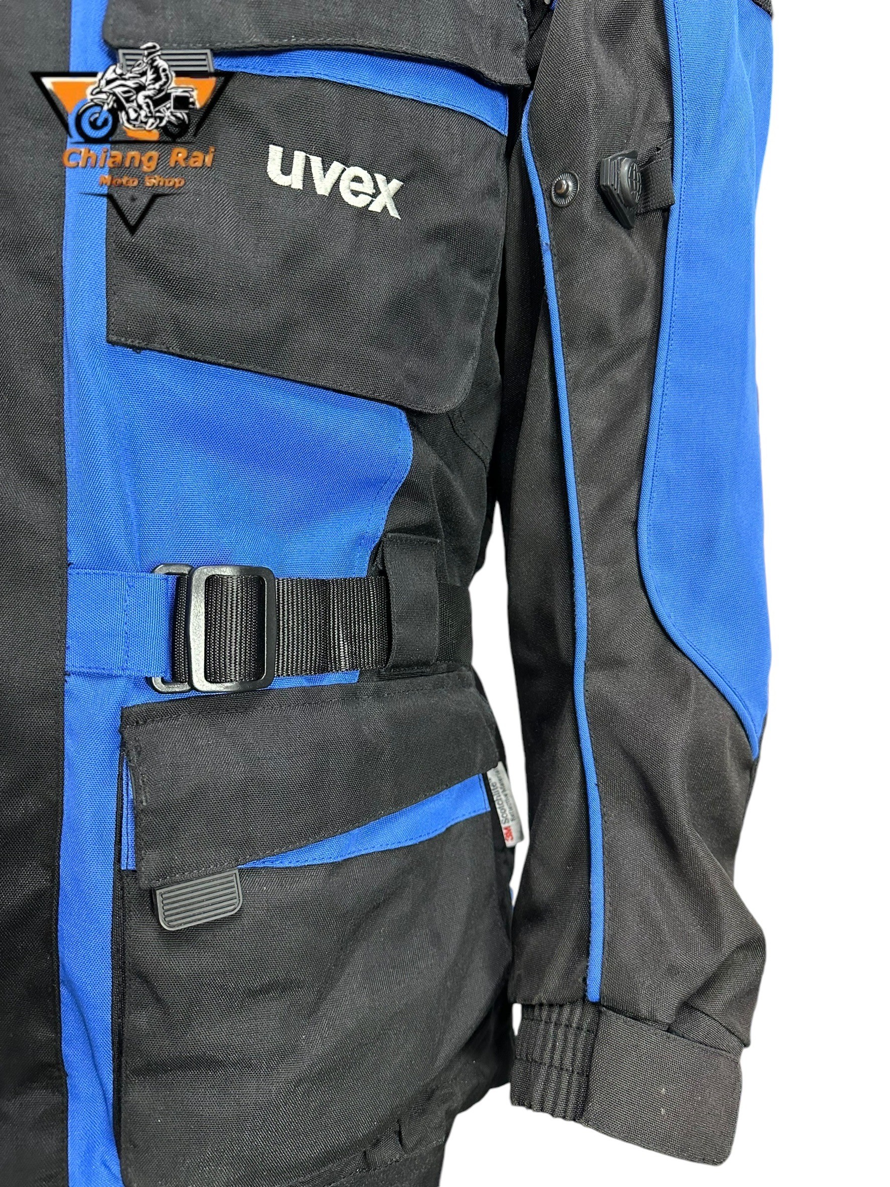 เสื้อขี่มอเตอร์ไซด์( มือสอง) RCTA 677 อก 50-52" ยาว 29"(XL) **uvex**