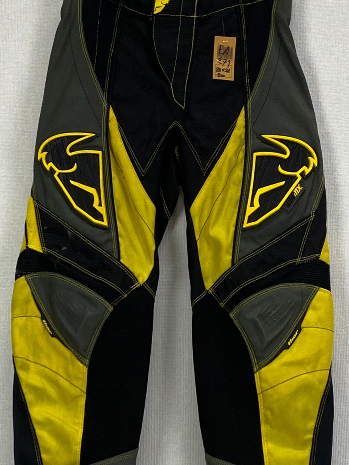 กางเกงขี่มอเตอร์ไซด์ ( มือสอง ) E&A 271: เอว 28" ยาว 24" **thor*