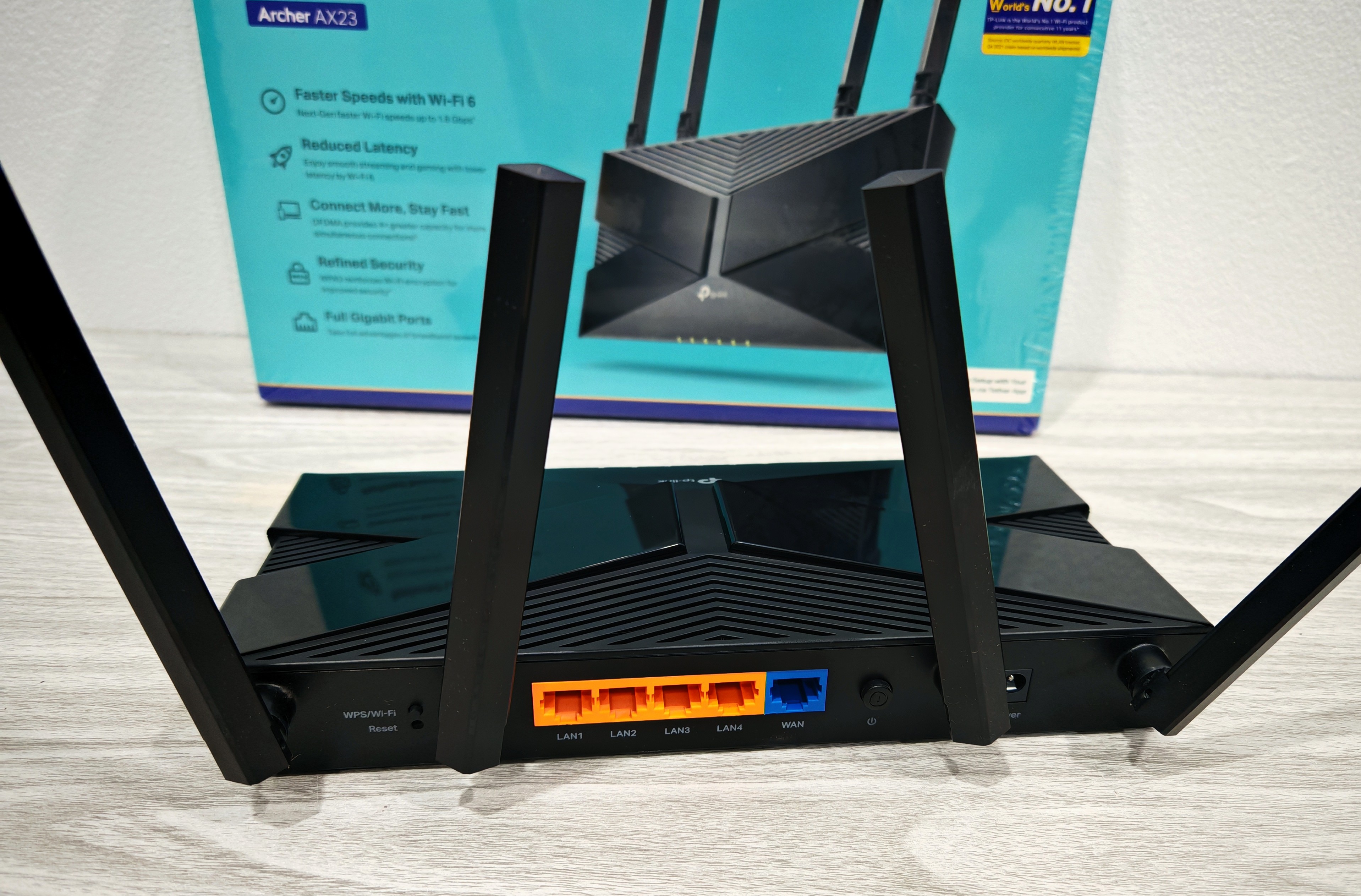 ROUTER TP-Link Archer AX23 AX1800 DUAL-BAND Wi-Fi 6