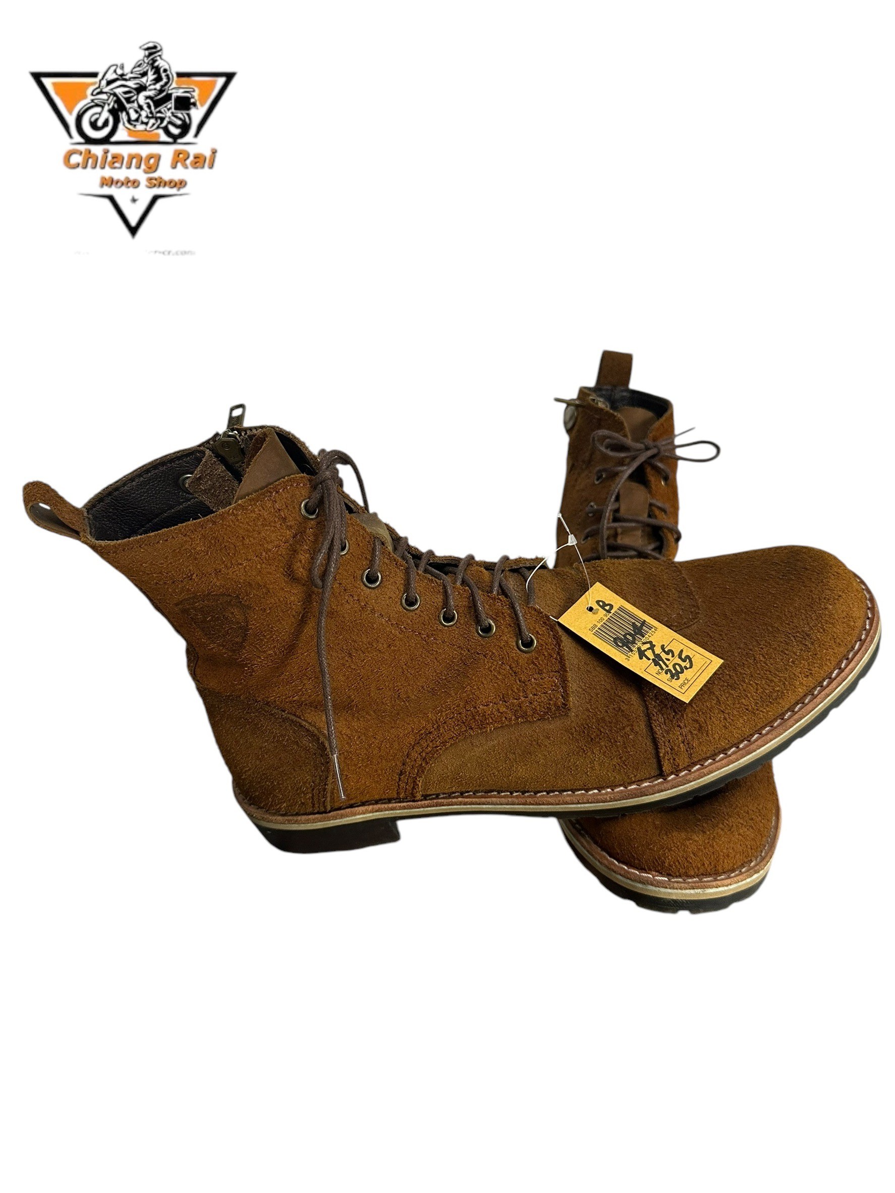 รองเท้าขี่มอเตอร์ไซด์( มือสอง) RCBS-904 Size ขนาดจากป้าย 47:EUR / 11.5:UK / 30.5:Cm.(north MOTO)