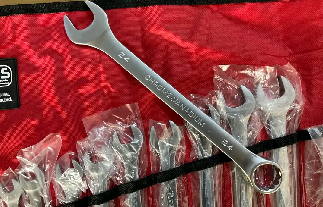 ประแจแหวนข้างปากตาย 10-32mm ชิ้น ยี่ห้อ YETI 14 ตัว/ชุด