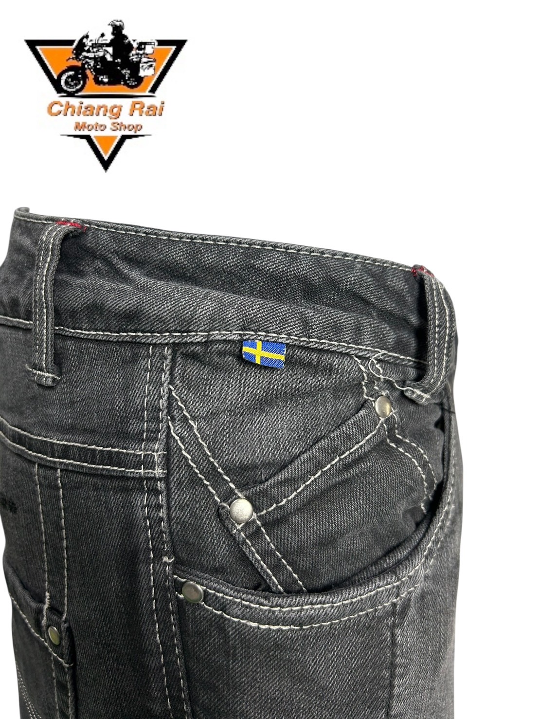 กางเกงขี่มอเตอร์ไซด์ ( มือสอง ) PTCR 226 : เอว 34" ยาว 32 " LindStrands