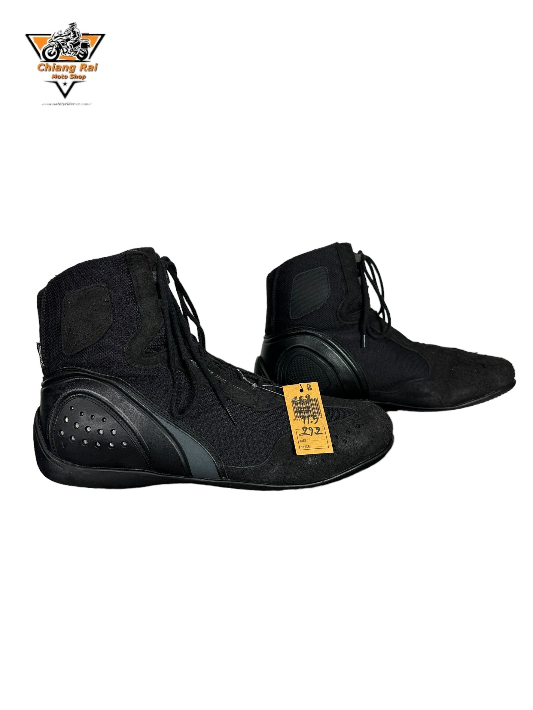 รองเท้าขี่มอเตอร์ไซด์( มือสอง) RCBS-468 Size ขนาดจากป้าย 47:EUR / 11.5:UK / 29.2:Cm.(dainese)