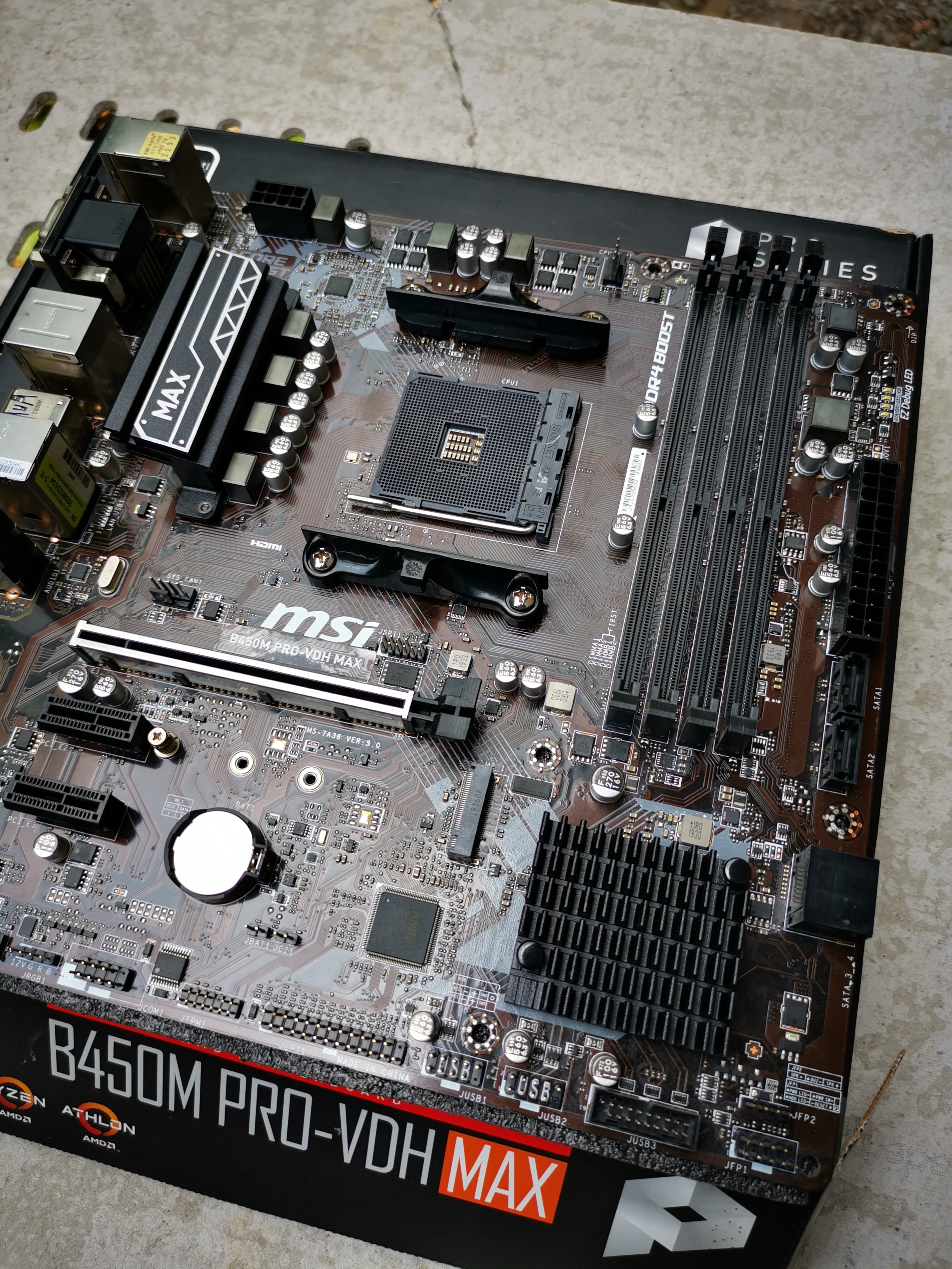 MSI B450M PRO-VDH MAX