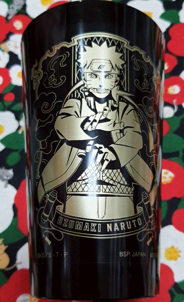 แก้ว นารูโตะ NARUTO 20 th ANNIVERSARY จากญี่ปุ่น Size : 13 cm PVC