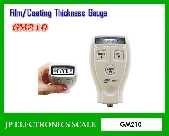 เครื่องวัดความหนาฟิล์ม สีและการเคลือบ Benetech รุ่น GM210 เครื่องวัดความหนา GM210 Film/Coating Thickness Gauge