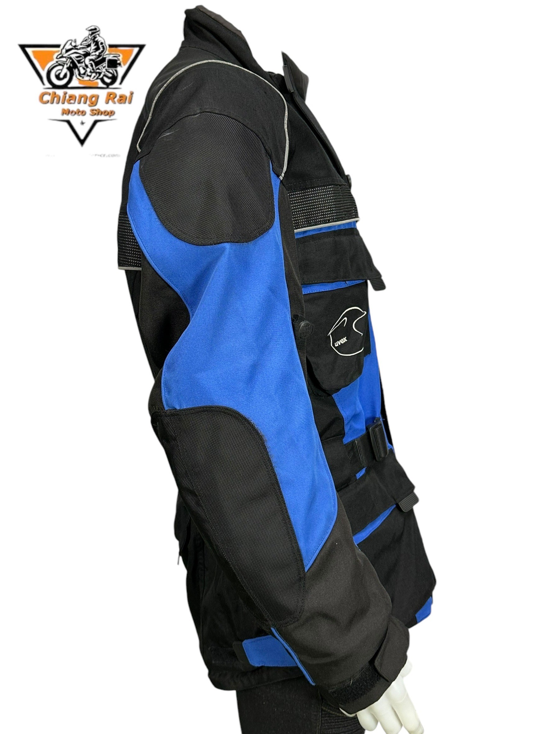 เสื้อขี่มอเตอร์ไซด์( มือสอง) RCTA 677 อก 50-52" ยาว 29"(XL) **uvex**