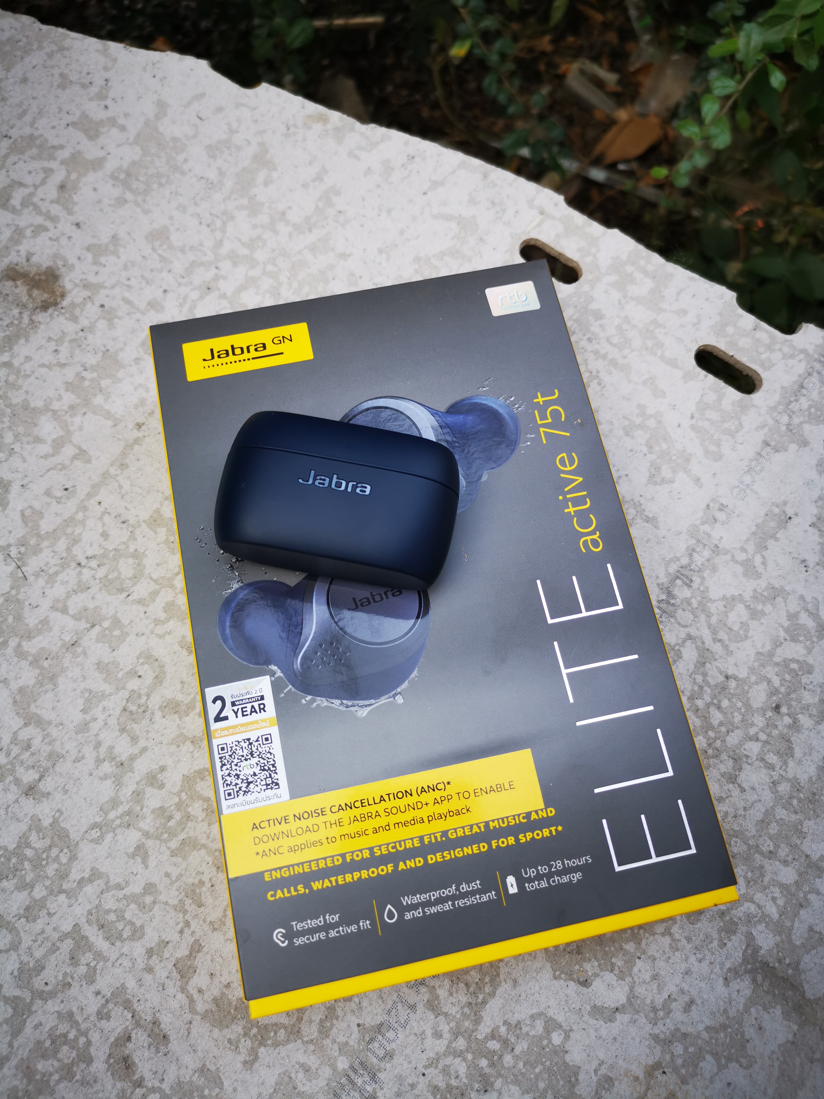 หูฟัง true wireless Jabra Elite Active 75t