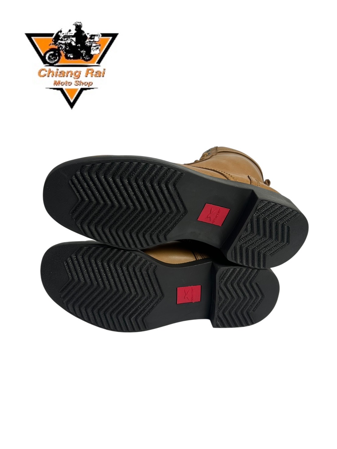 รองเท้าขี่มอเตอร์ไซด์( มือสอง) RCBT-058 Size ขนาดจากป้าย 41:EUR / 7:UK / 26:Cm.(Exustar)