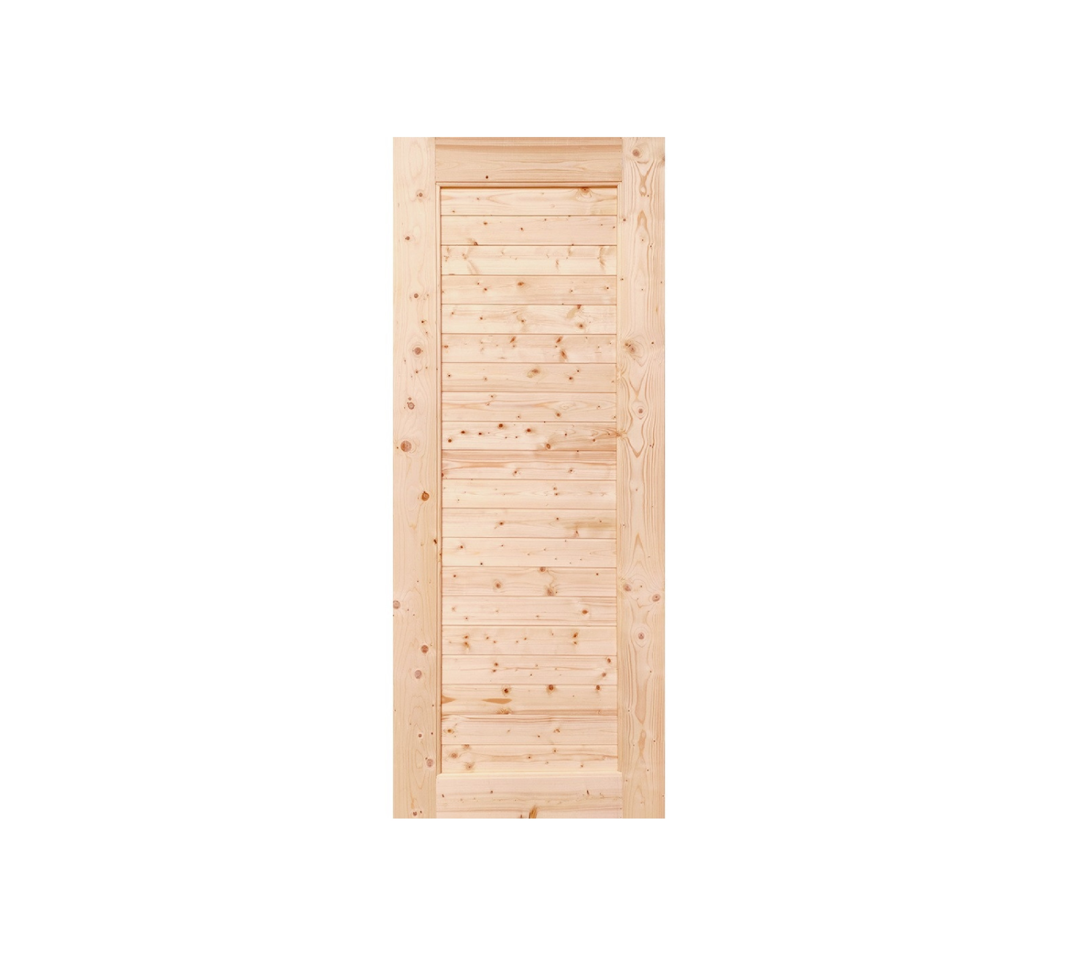 ประตูไม้สนนิวซีแลนด์ลวดลาย CE04 100x200cm.WINDOOR
