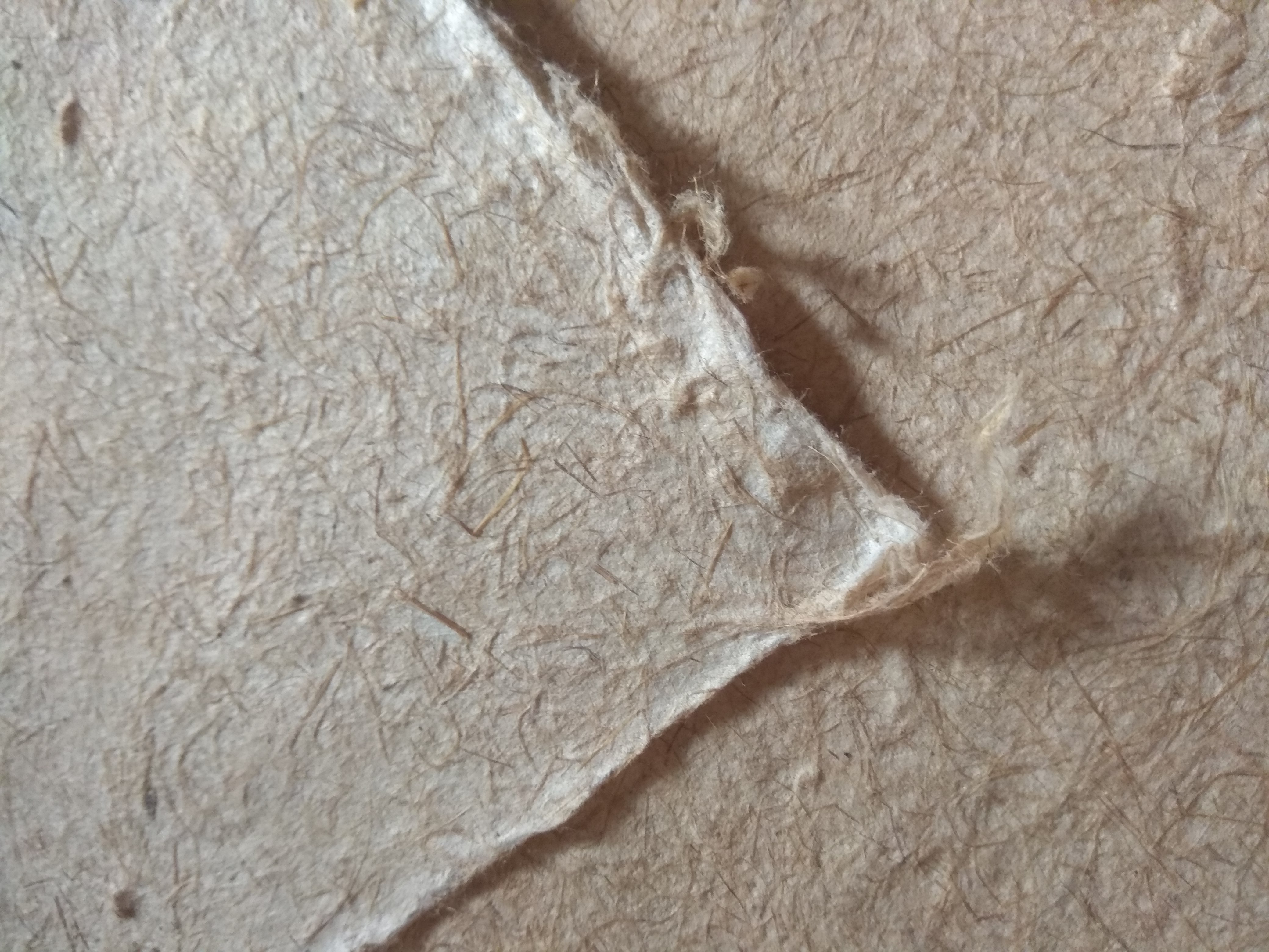 กระดาษใยหญ้าคา สีธรรมชาติ