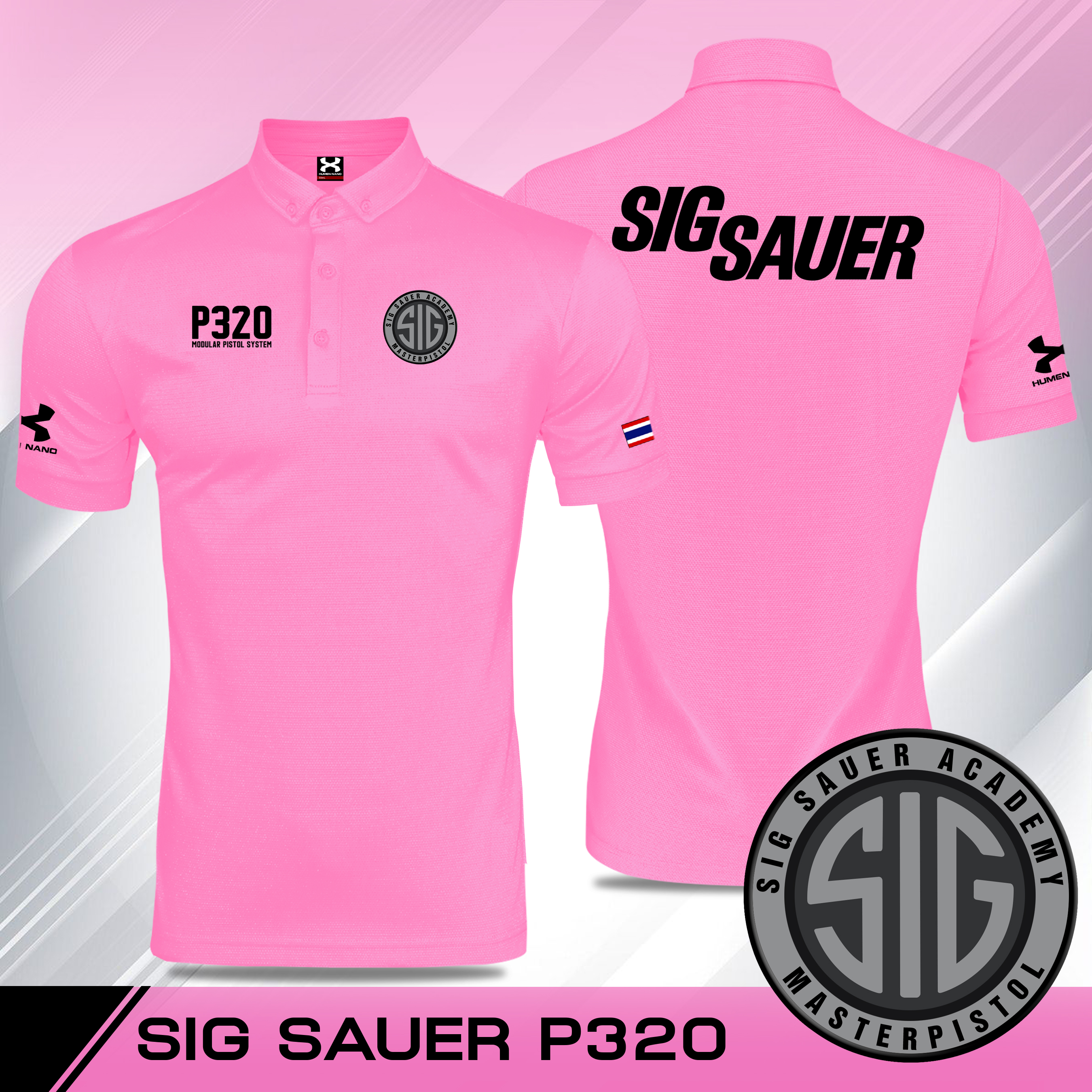 TC7 เสื้อโปโลSig sauer P320