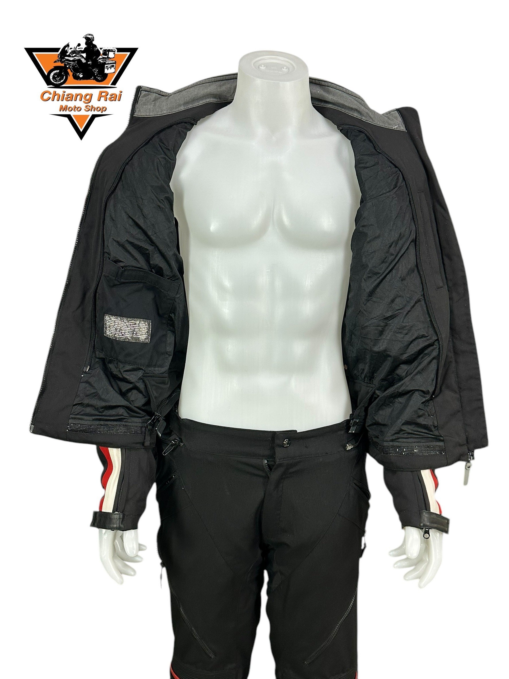 เสื้อขี่มอเตอร์ไซด์( มือสอง) RCSA 982 : อก 48" ยาว 25" (L) **Arlenness**