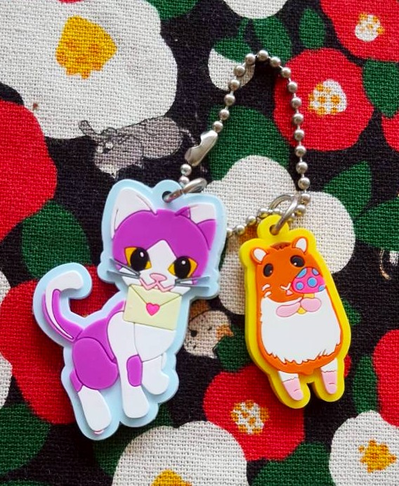 ของแท้จากญี่ปุ่น Set พวงกุญแจ น้อง หมี PostPet น่ารักๆ จากญี่ปุ่น Size : โดยประมาณ 6 cm