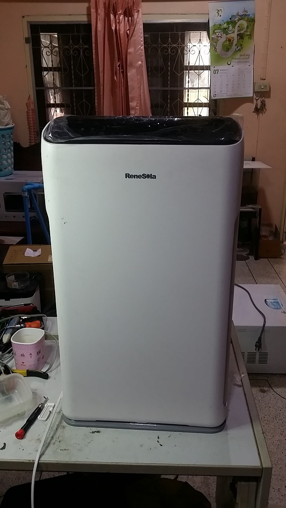 ซ่อมเครื่องฟอกอากาศ ยี่ห้อ RENESOLA รุ่น AP-80A38 อาการเปิดไม่ติด