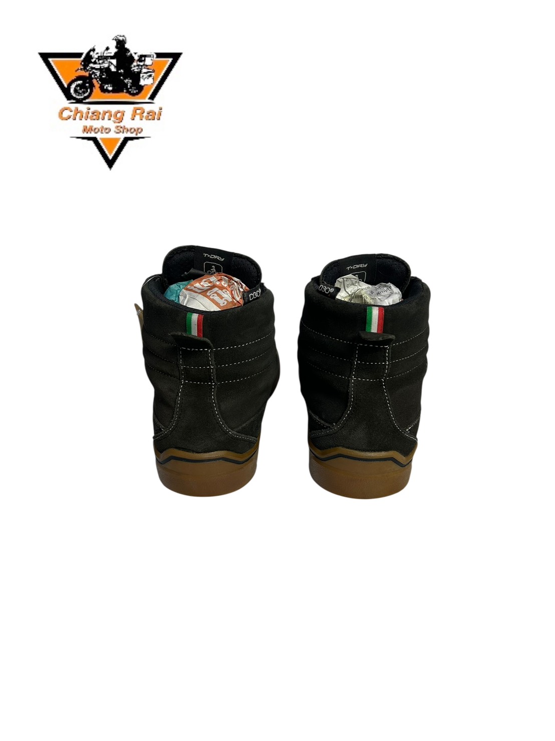 รองเท้าขี่มอเตอร์ไซด์( มือสอง) RCBT-116 Size ขนาดจากป้าย 42:EUR / 8:UK / 26.5:Cm.(TCX)