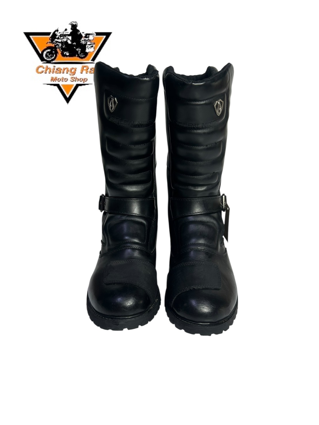 รองเท้าขี่มอเตอร์ไซด์( มือสอง) RCBT-137 Size ขนาดจากป้าย 45:EUR / 10.5:UK / 28.5:Cm.(Arlen Ness)