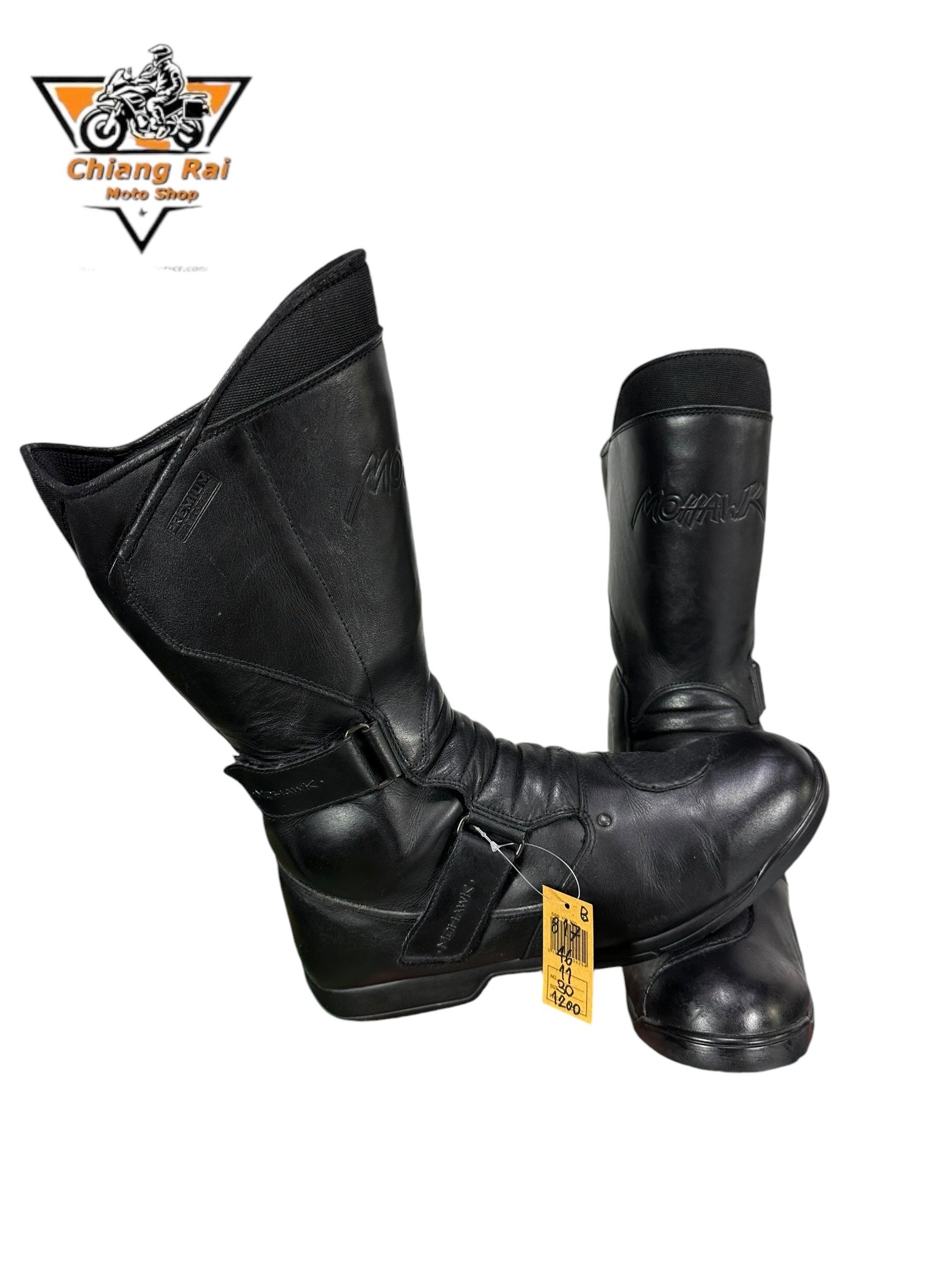 รองเท้าขี่มอเตอร์ไซด์( มือสอง) RCBS-817 Size ขนาดจากป้าย 46:EUR / 11:UK / 30:Cm.(MOHAWK)