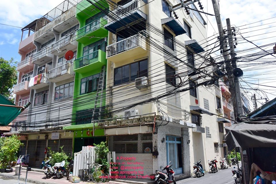 ให้เช่า อาคารพาณิชย์ 5 ชั้น ใกล้ MRT สามย่าน