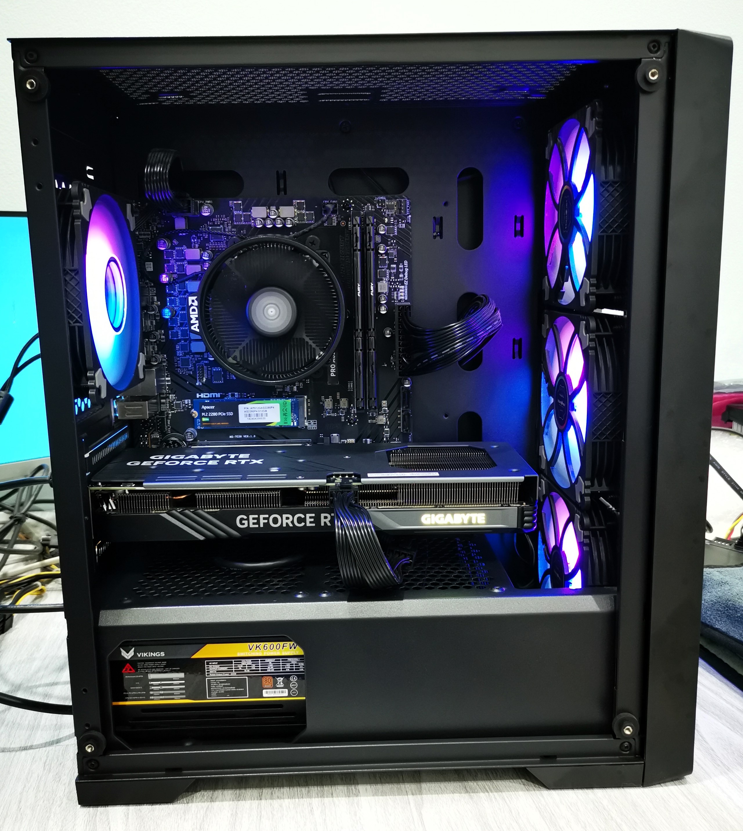 คอมประกอบเซ็ต Ryzen 5 7600 + RTX 4060