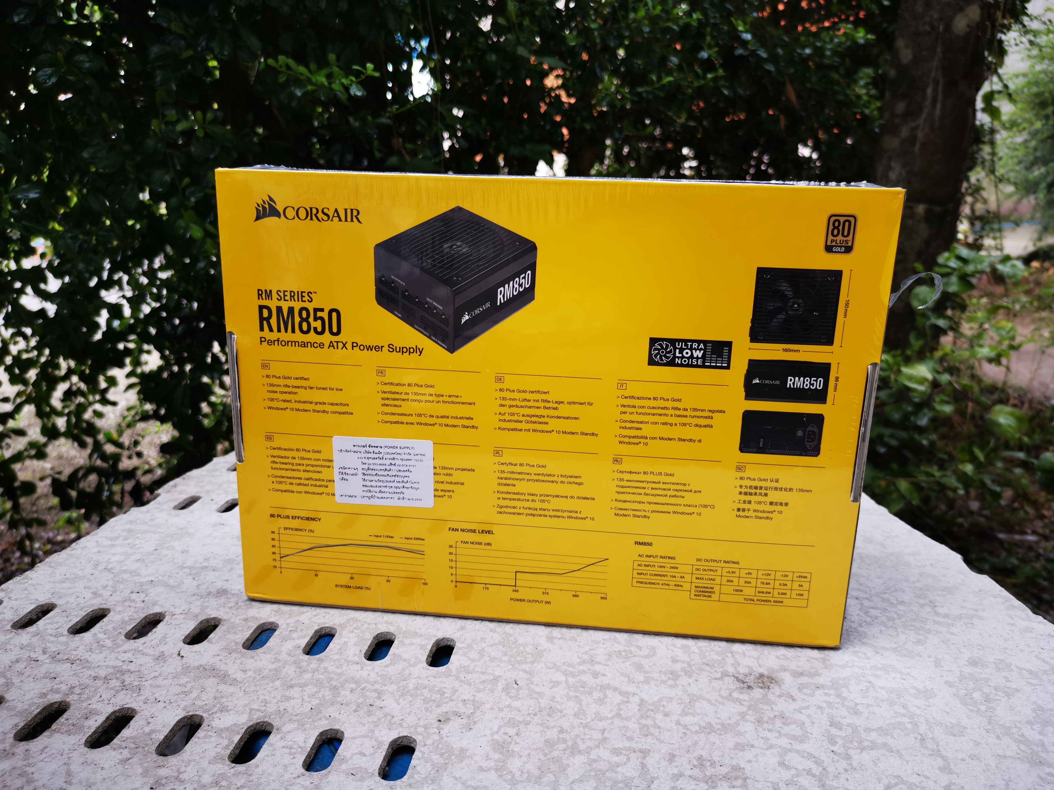 PSU CORSAIR RM850 850W (80+ Gold)