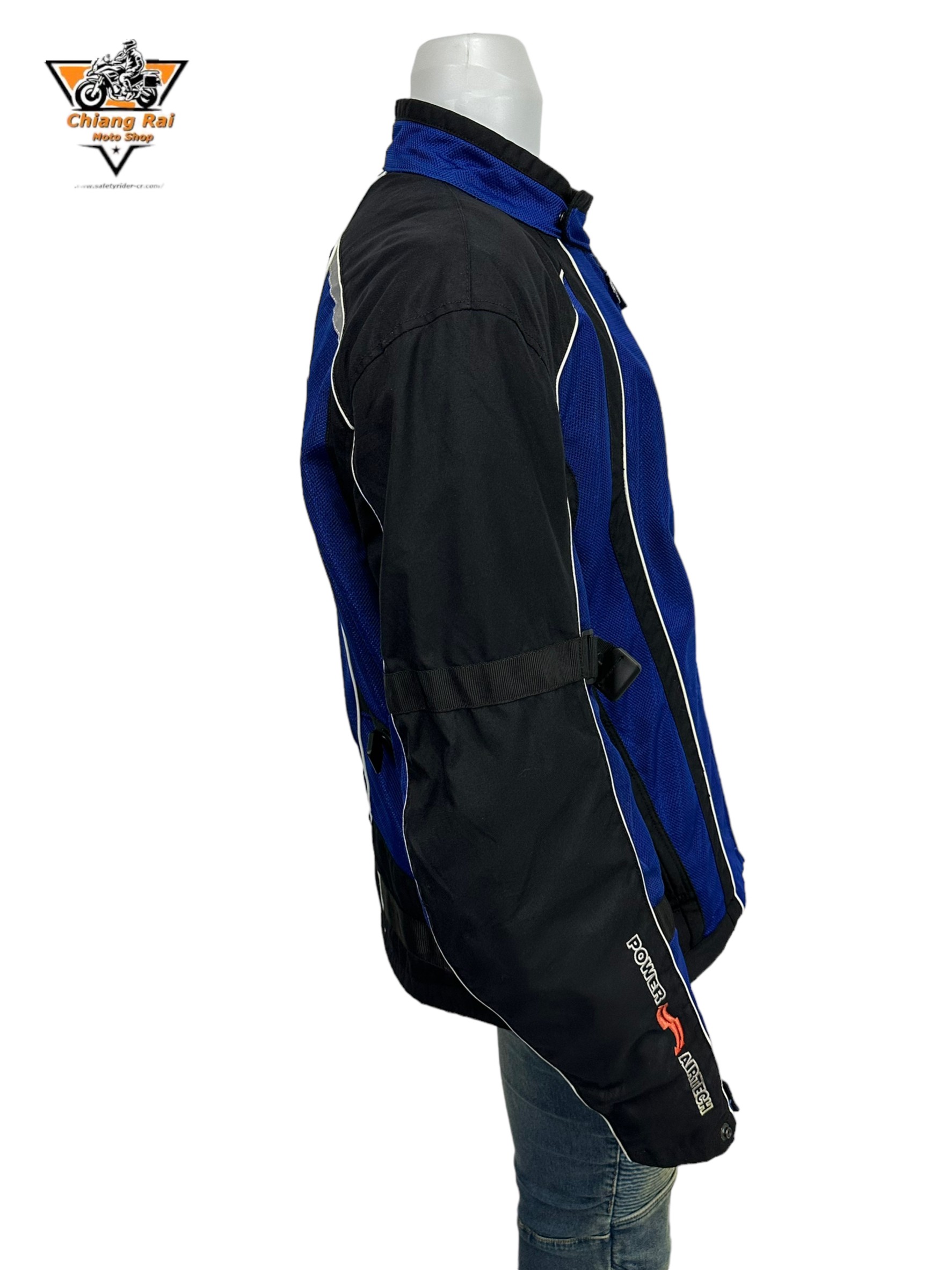 เสื้อขี่มอเตอร์ไซด์( มือสอง) RCSA 802: อก 50" ยาว 26" (XL) **SPIDI**