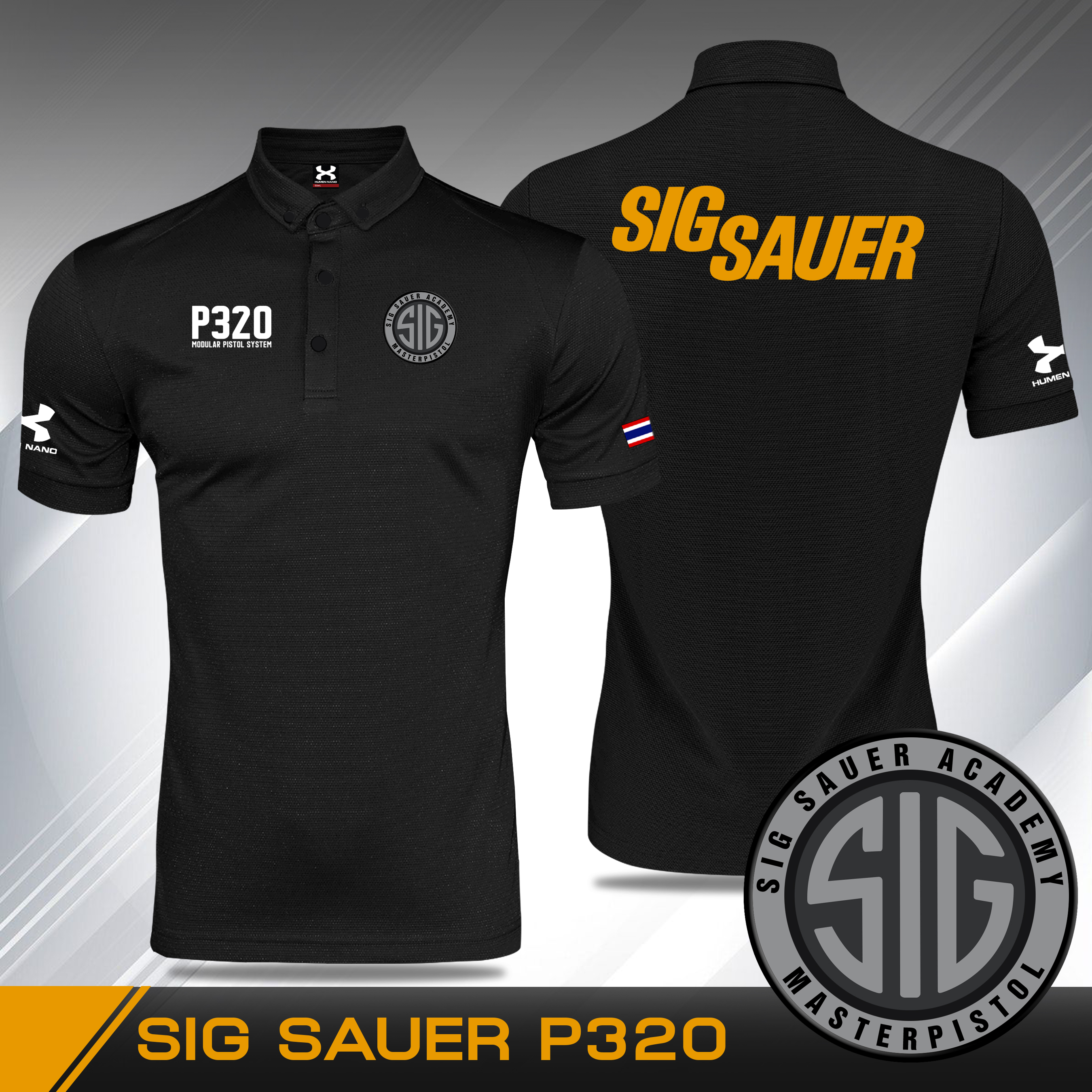 TC7 เสื้อโปโลSig sauer P320