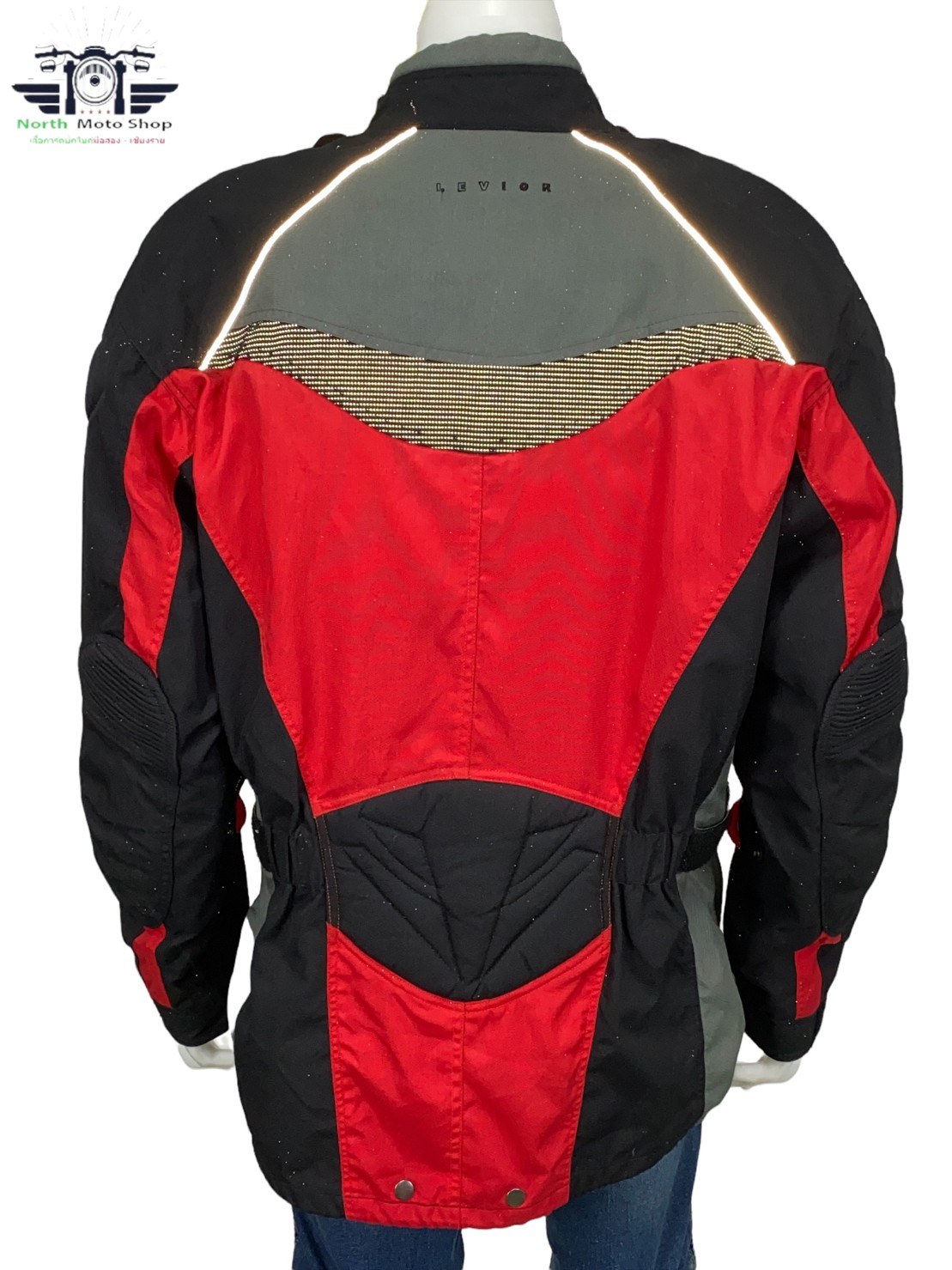 เสื้อขี่มอเตอร์ไซด์( มือสอง) RCTA 317 อก 54 " ยาว 29 " ยี่ห้อ**LEVIOR**