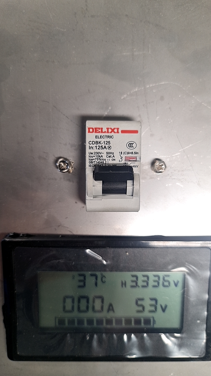 แบตเตอรี่ Solar cell 48v 280Ah พร้อมใช้ มีหน้าจอ