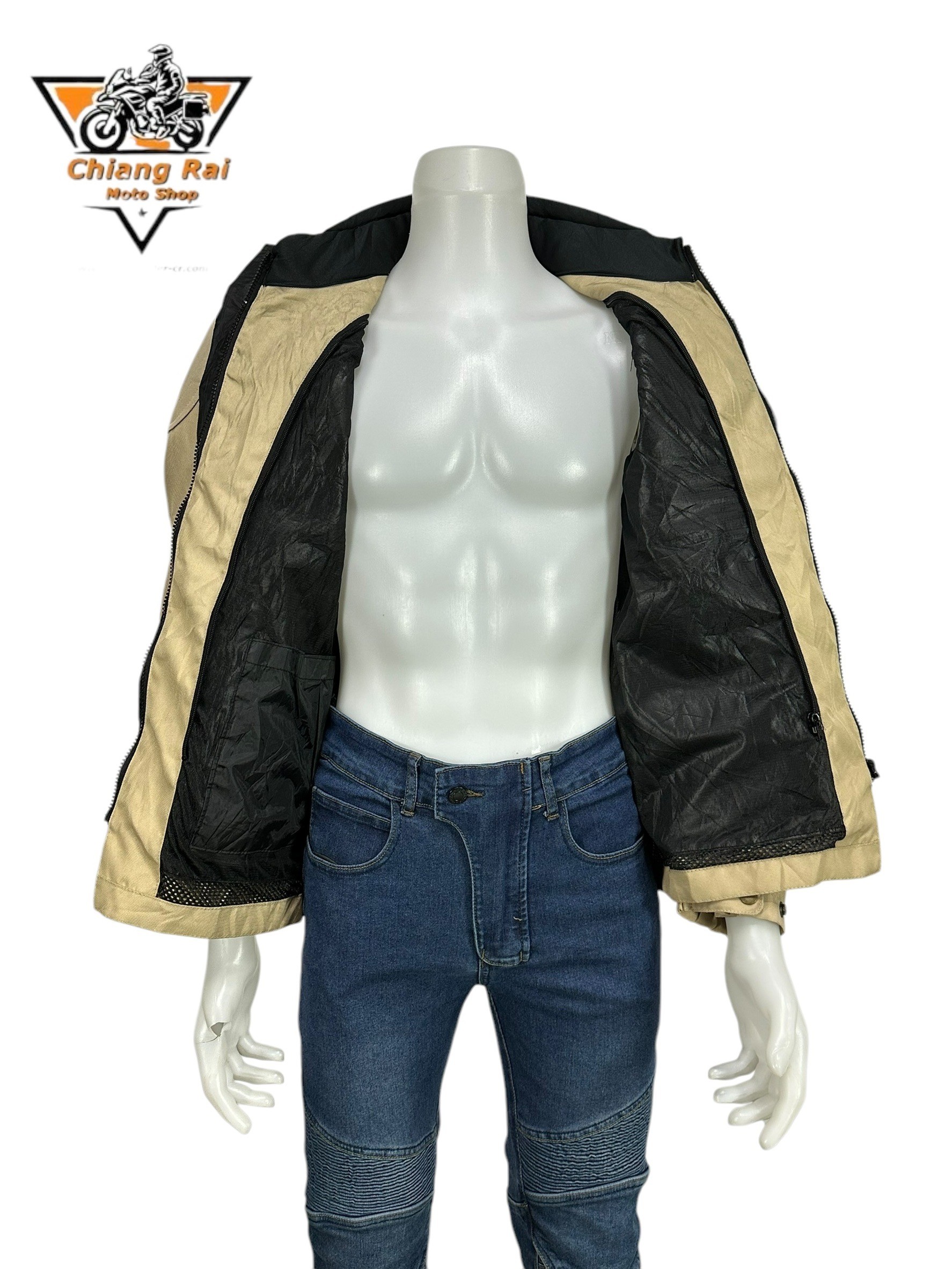 เสื้อขี่มอเตอร์ไซด์( มือสอง) RCTA 686 อก 46" ยาว 26"(L) **city sport**