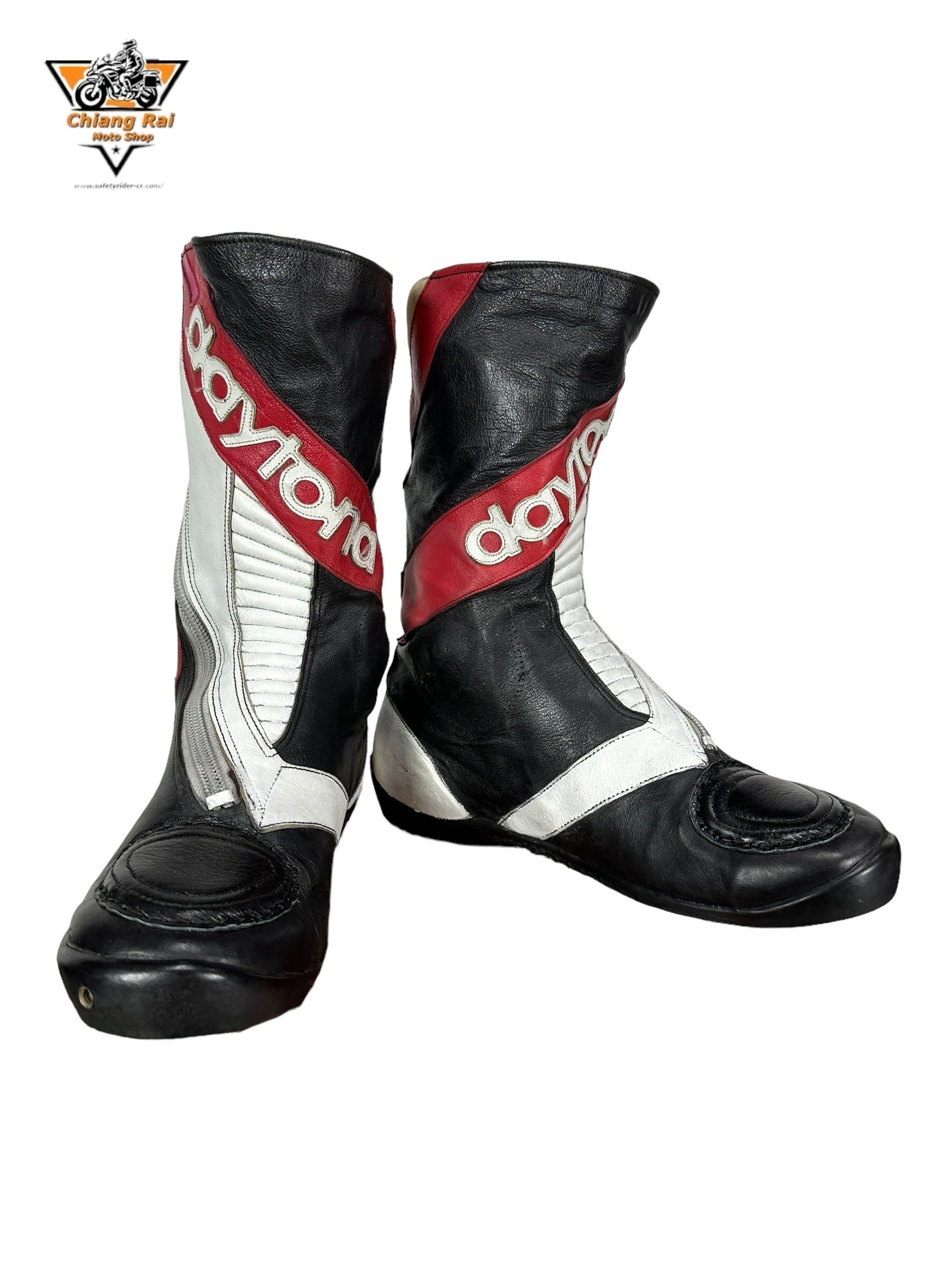 รองเท้าขี่มอเตอร์ไซด์( มือสอง) RCBS-695 Size ขนาดจากป้าย 41:EUR / 7:UK / 25.4:Cm.(daytona)