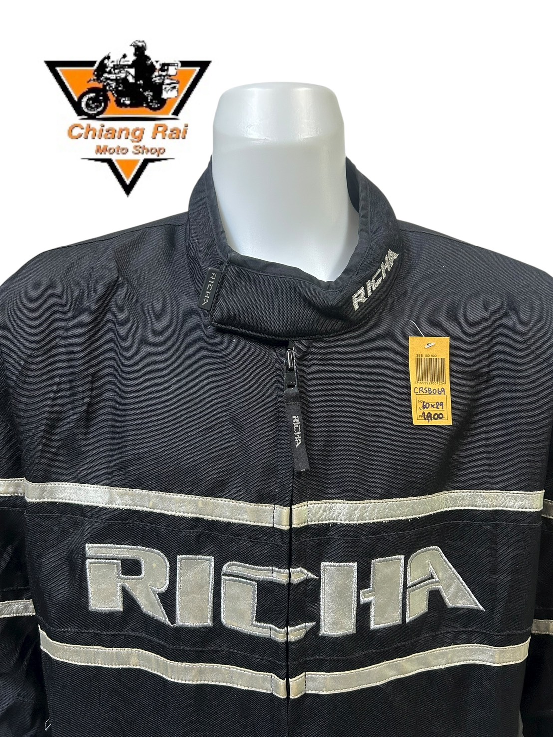 เสื้อขี่มอเตอร์ไซด์( มือสอง) CRSB 069 : อก 60" ยาว 29" (3XL) **Richa**