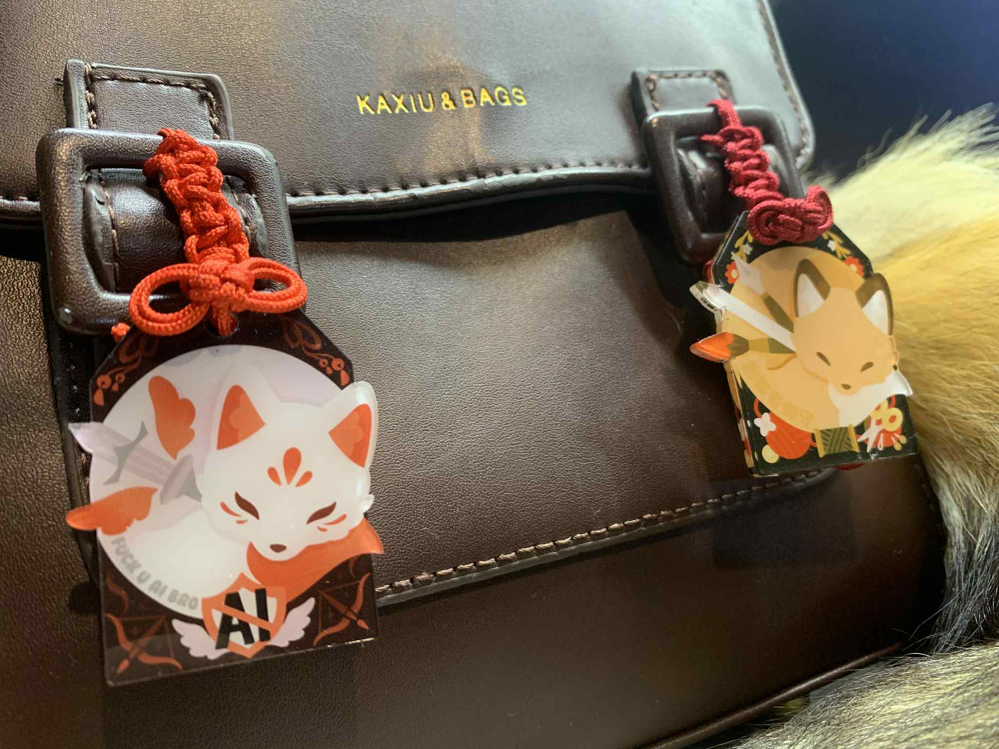 (พร้อมส่งแค่บางรายการ-ดูรูปดีๆนะคะ) Omamori 5 cm (วัสดุอะคริลิค)